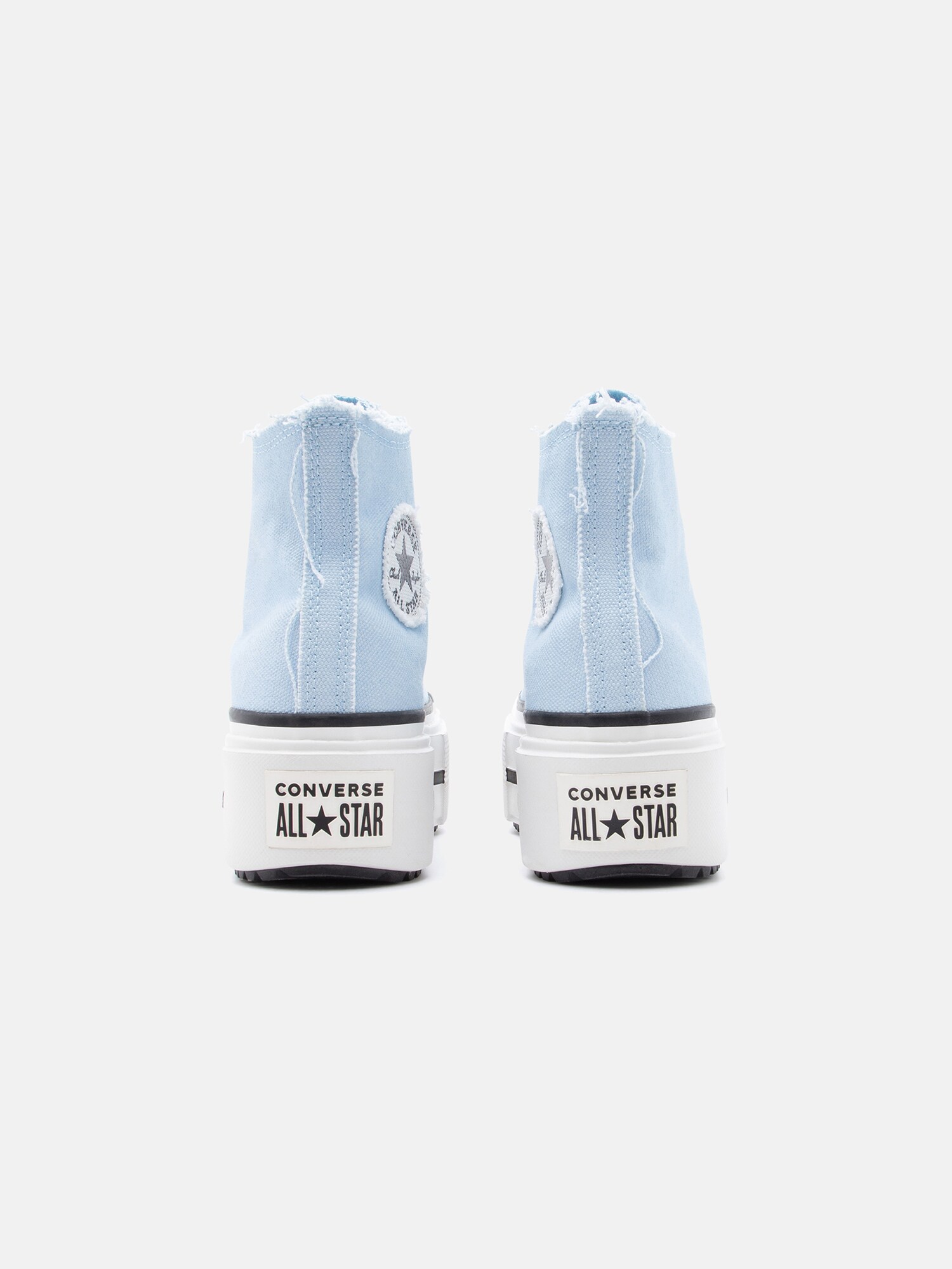CONVERSE Zapatillas deportivas altas 'CHUCK TAYLOR ALL STAR LIFT DOUBLE STACK'  azul claro / blanco – imagen 4