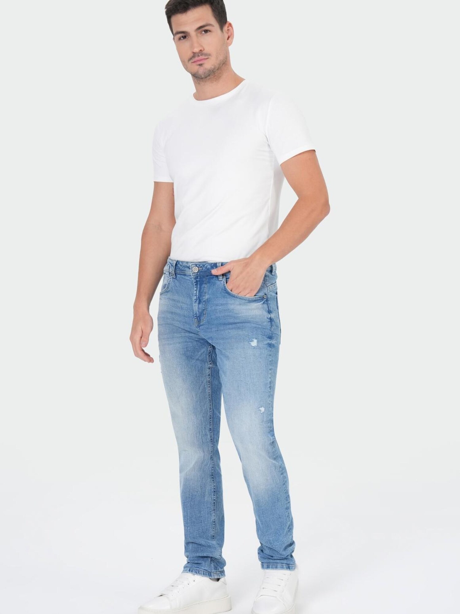 M.O.D MIRACLE OF DENIM Traperice plava