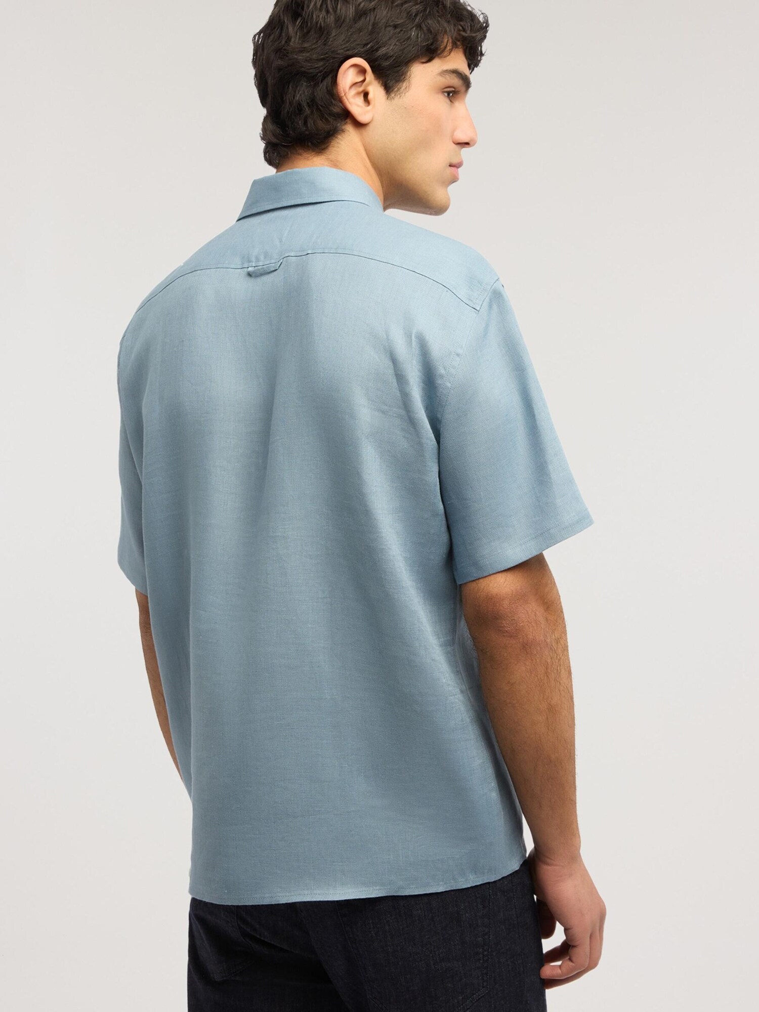 Trussardi Camisa azul – imagen 7