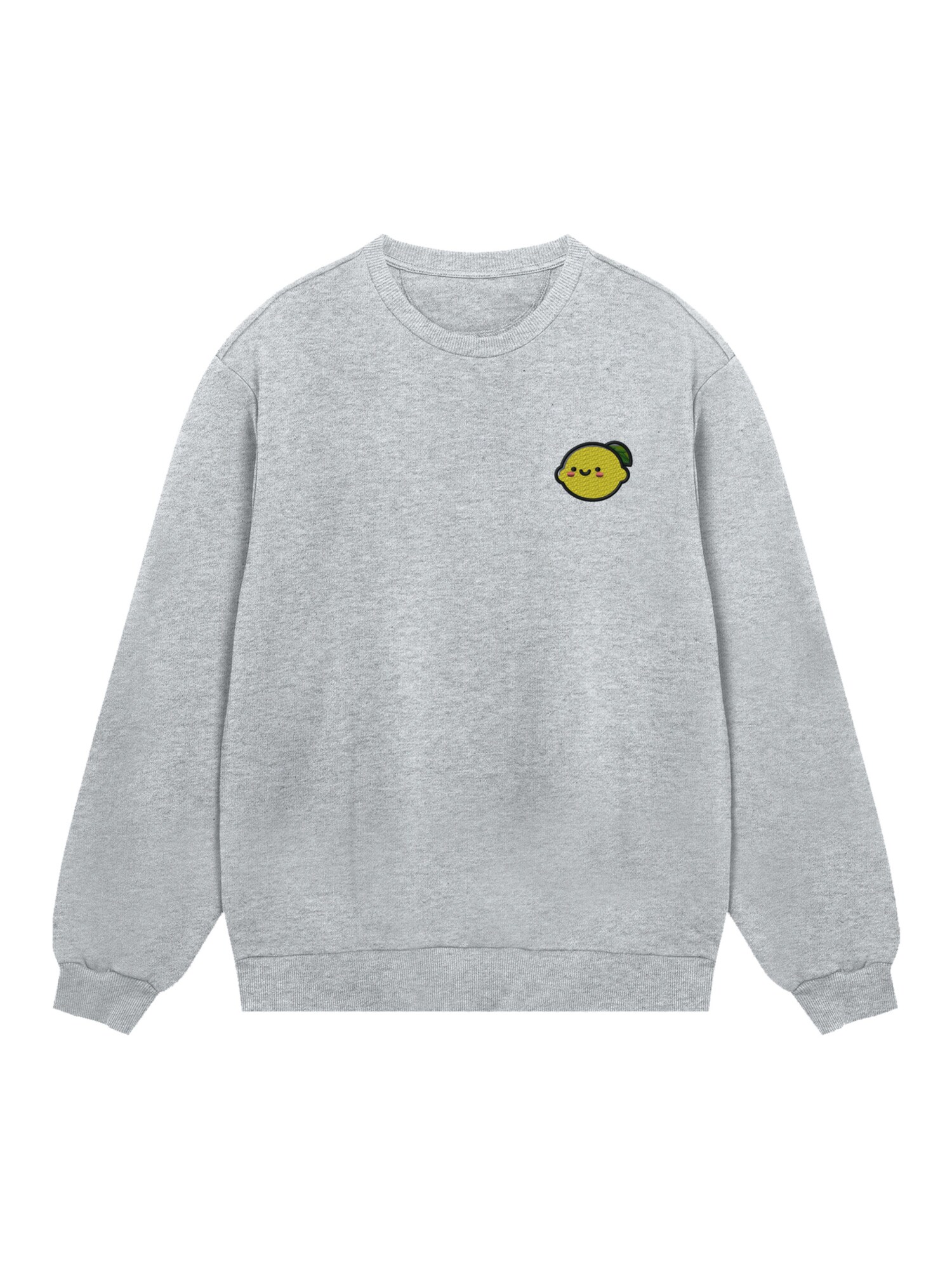 Thumbnail - Sweatshirt 'Lemon Cute Face'