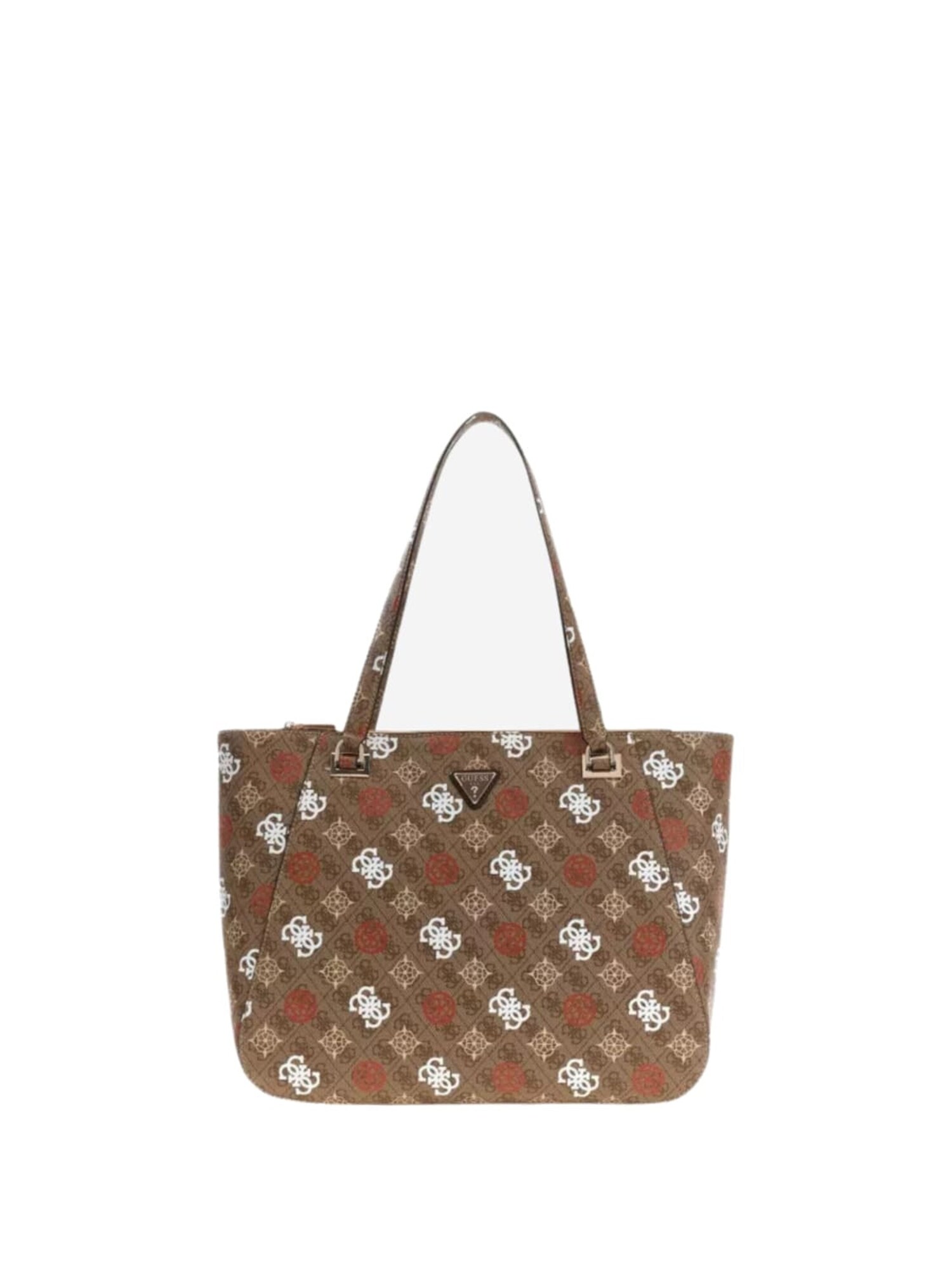 Guess Handtas 'Guess Sac Voyage Eliette Toiletry Tra Latte Logo/Ginger' Zwart