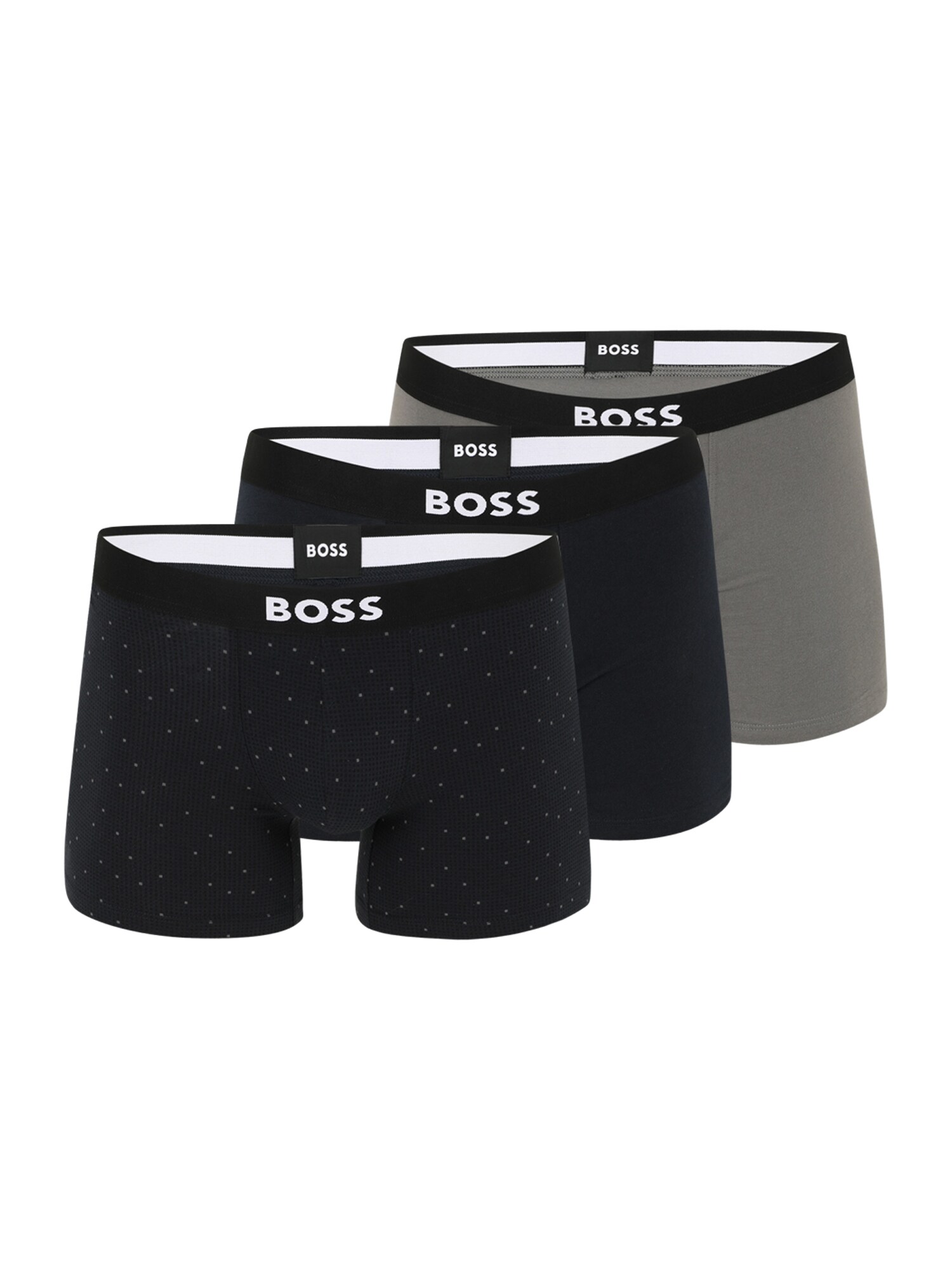 BOSS Boxeralsók  tengerészkék / sötétszürke / fekete / fehér akciós termékkép 1
