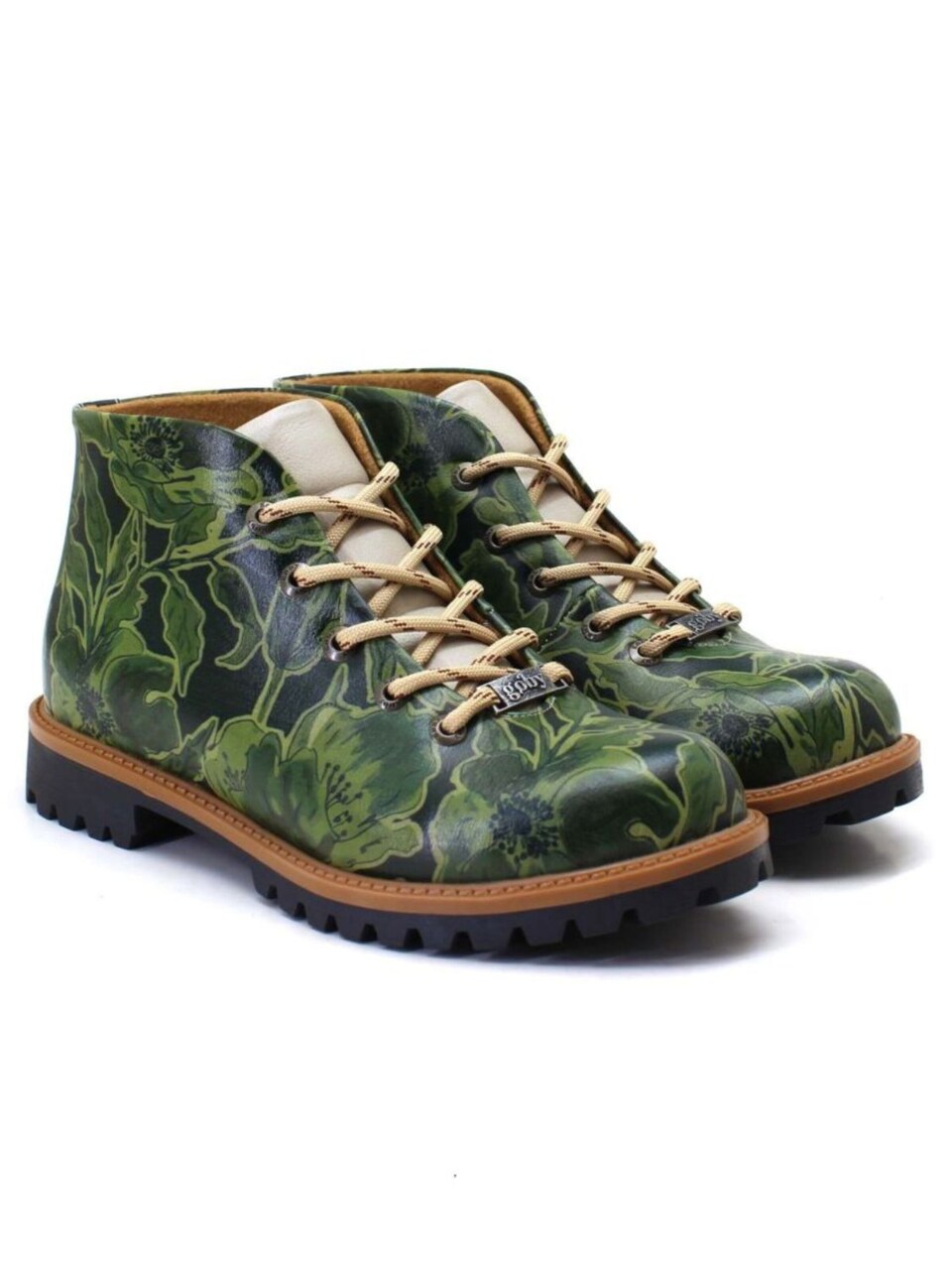 Ankelboots 'Women's Green Ankle boots Goby TKS157'