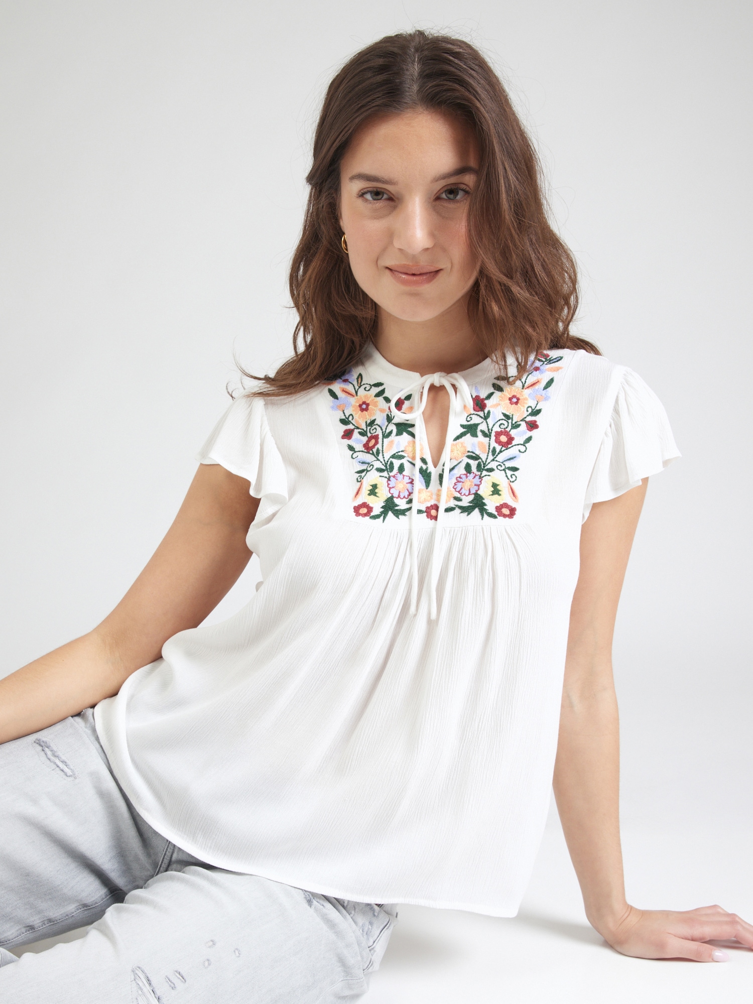 Thumbnail - VILA Blusentop VIMESA