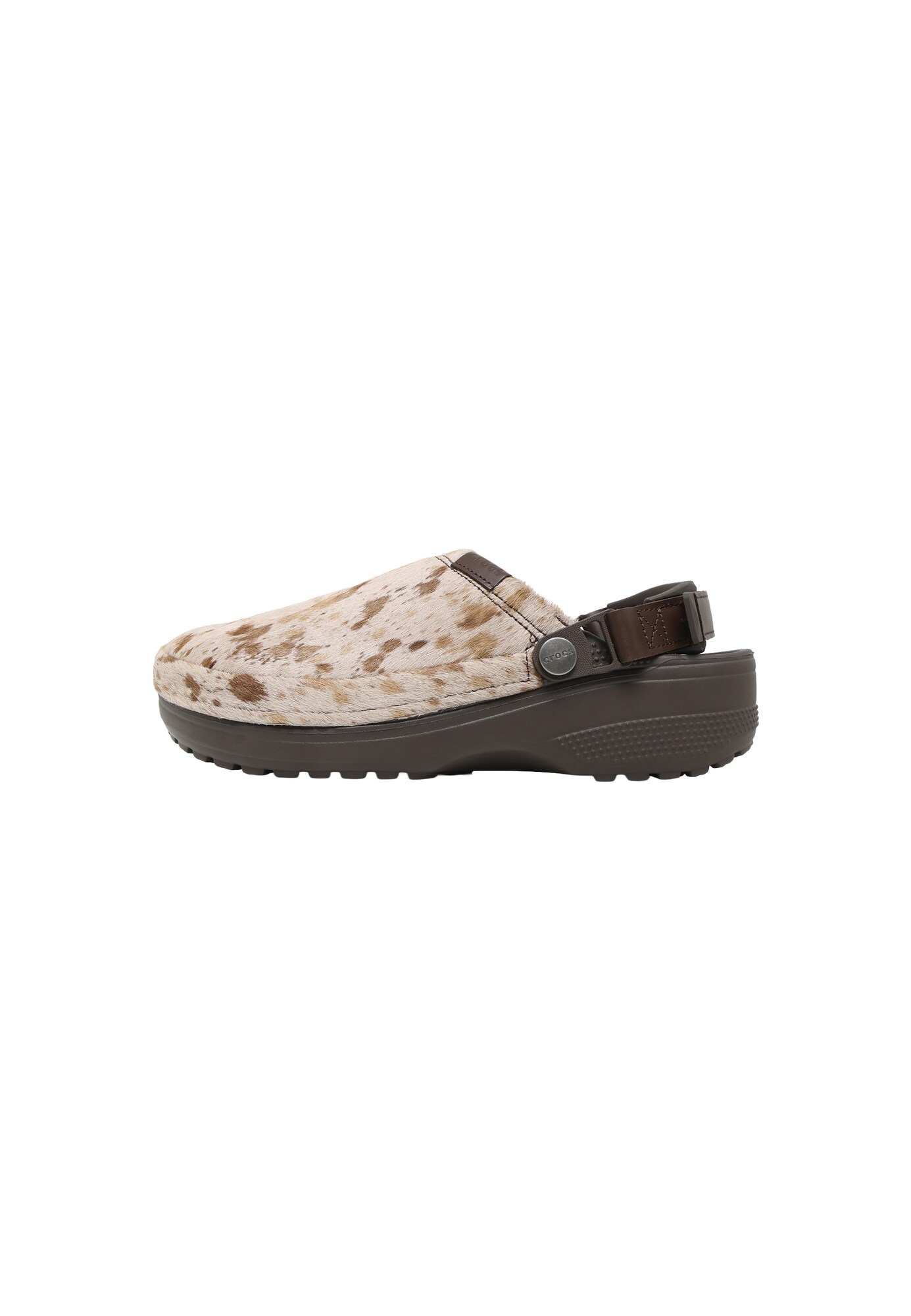 Crocs Dreváky 'Classic'  kapučíno / tmavohnedá
