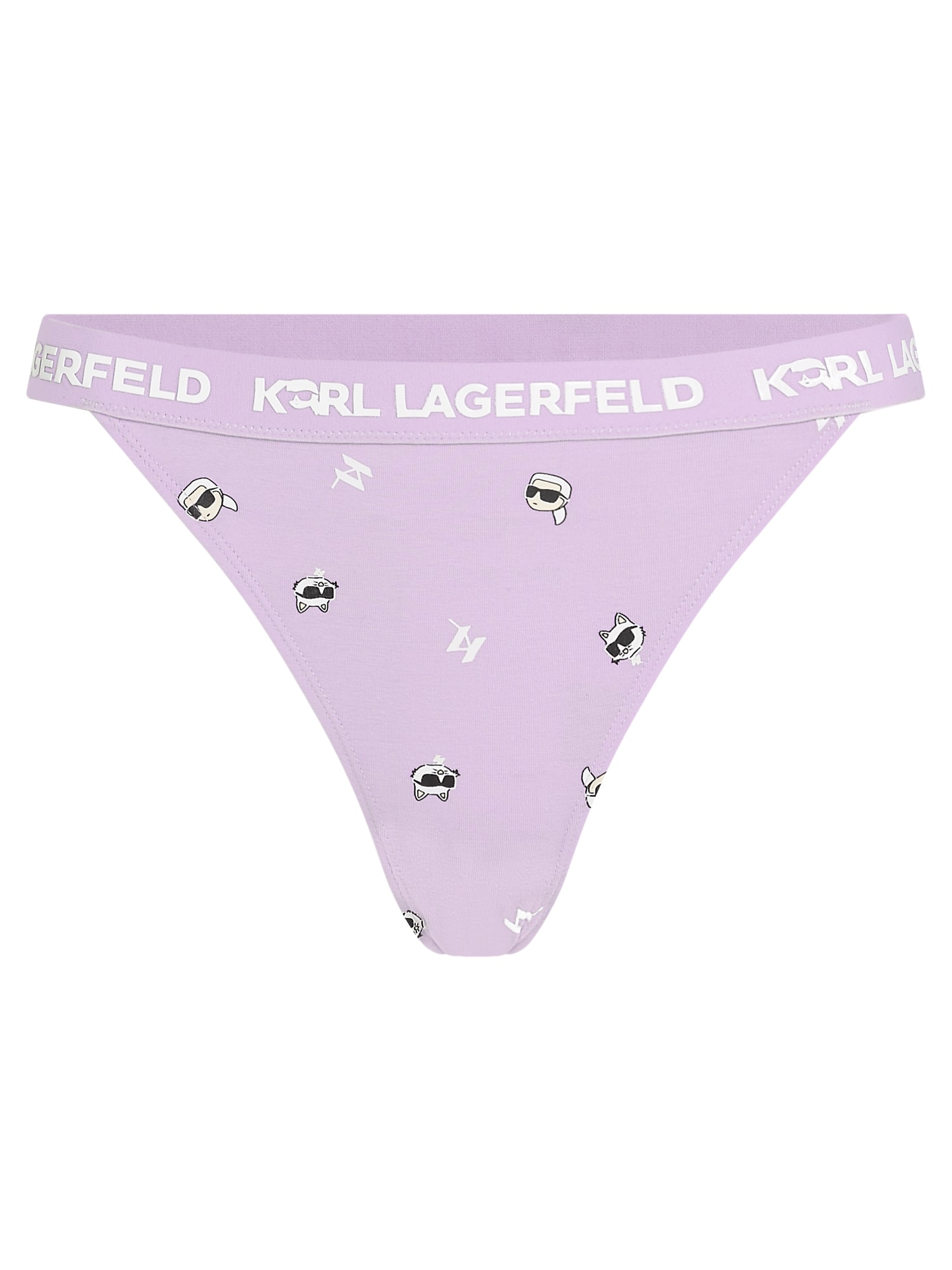 Karl Lagerfeld Slip  testszínű / lila / fekete / fehér akciós termékkép 1