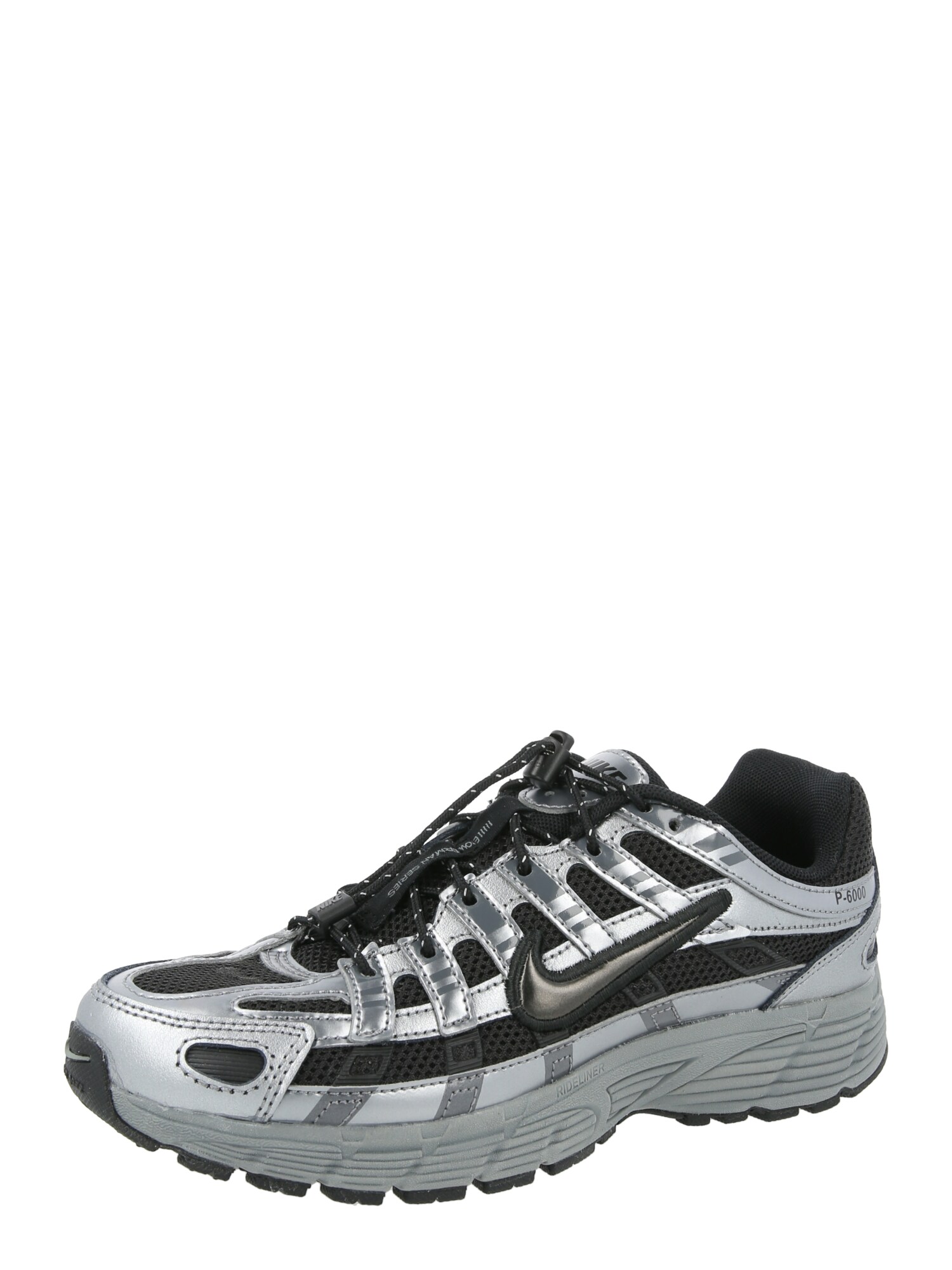Nike Sportswear Tenisice 'P-6000'  siva / crna / srebro