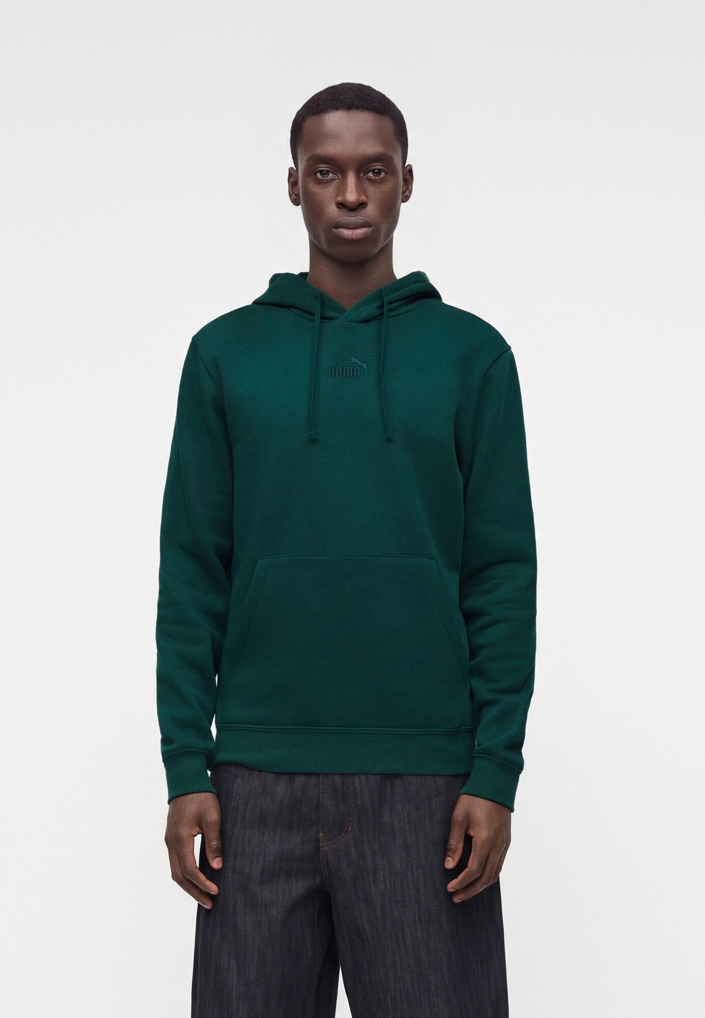 PUMA Sudadera 'ESS'  verde oscuro – imagen 4
