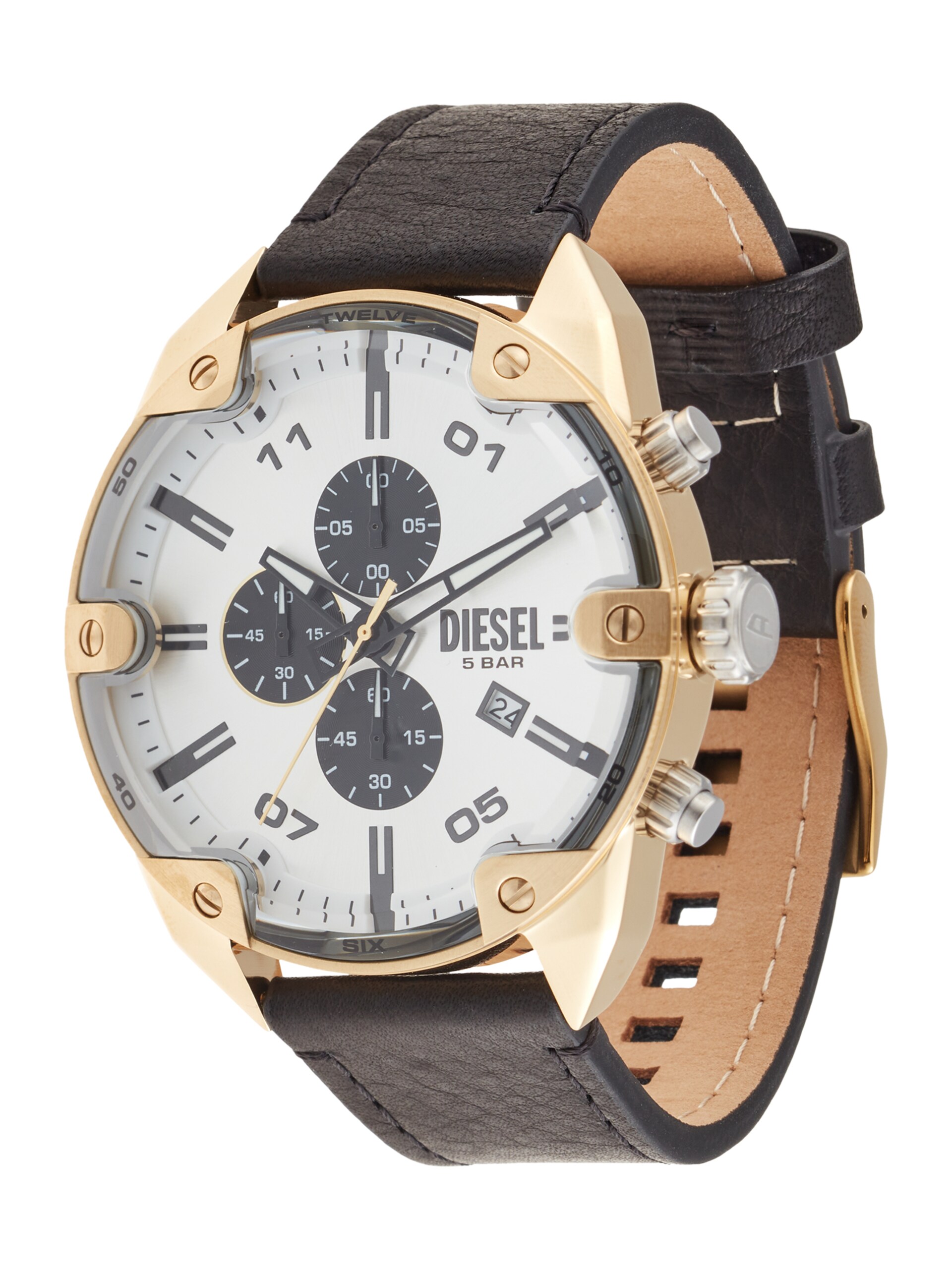 Diesel Analog klocka 'Spiked' herr