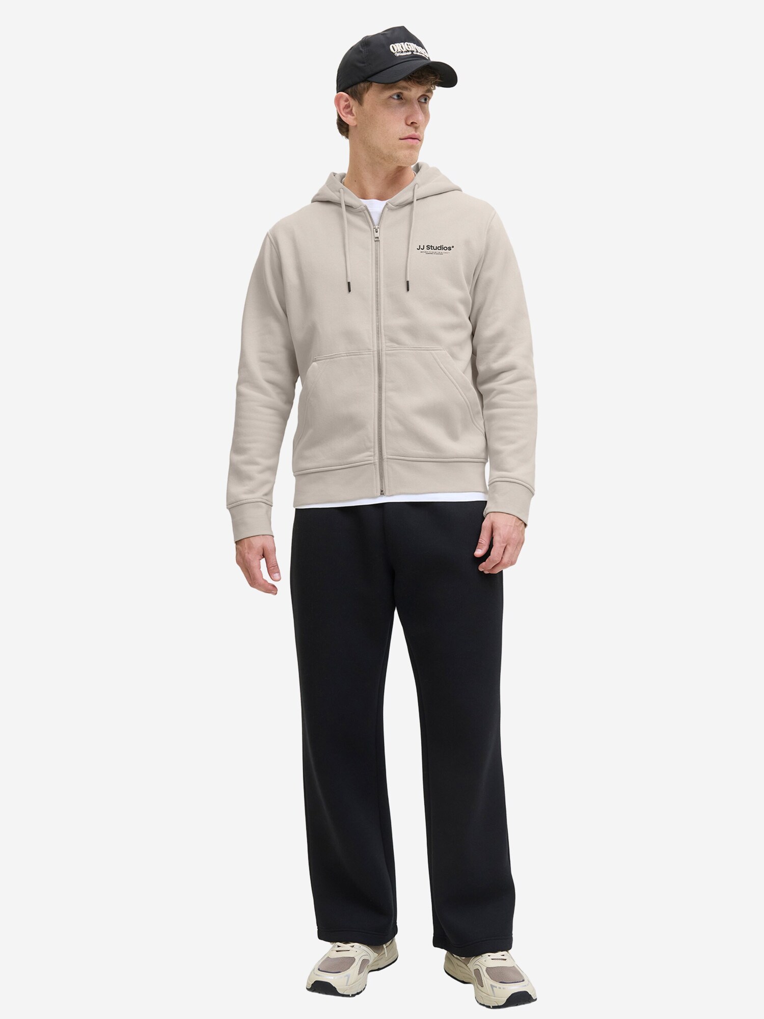 JACK & JONES Tepláková bunda 'JJESoho'  sivá (obrázok 5)