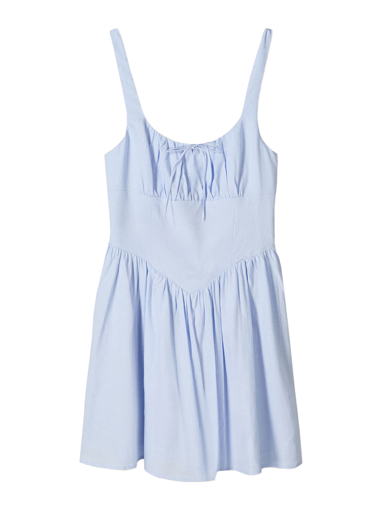 Bershka Rochie de vară  albastru deschis