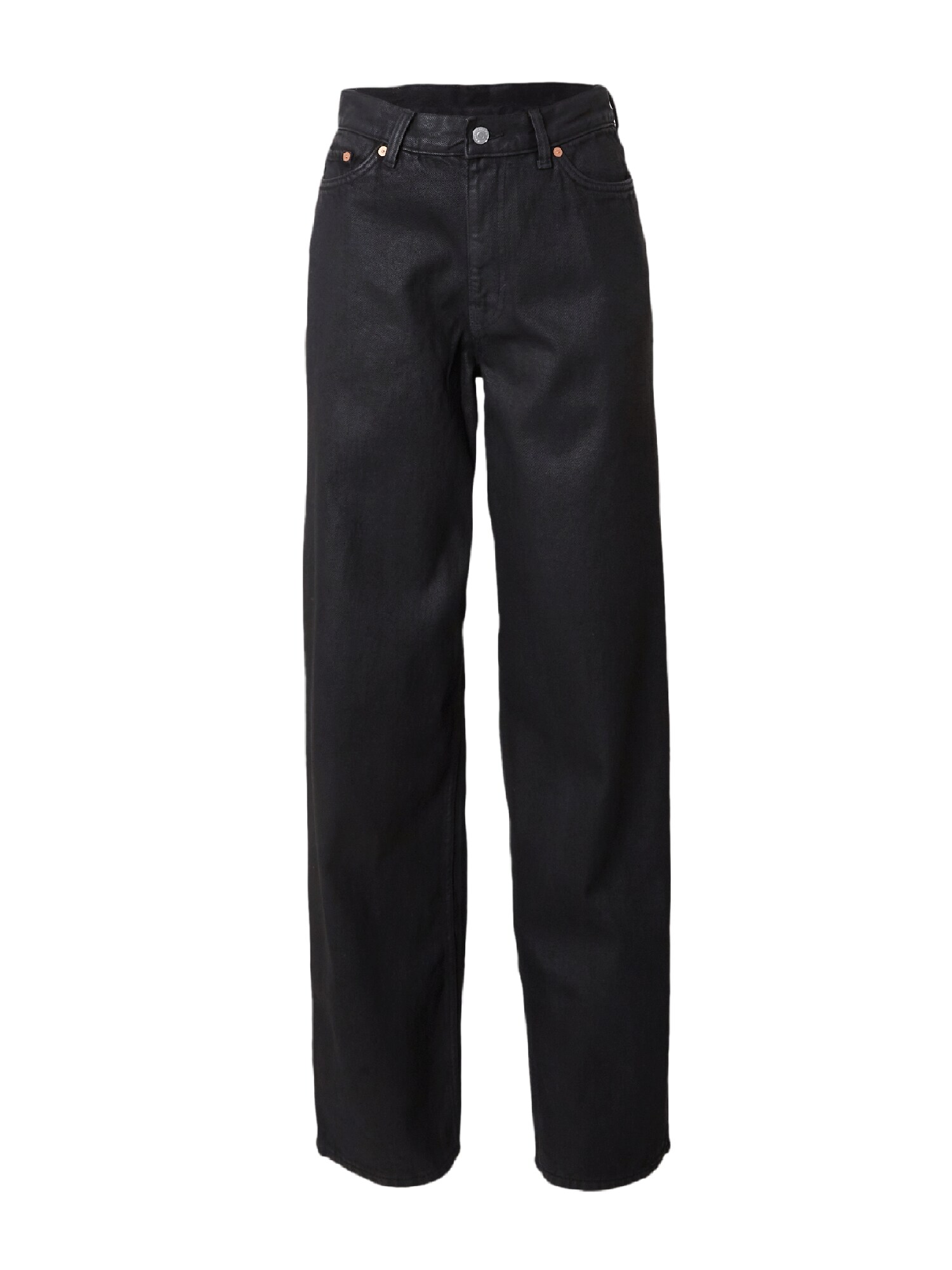 WEEKDAY Džínsy 'Rail'  čierny denim