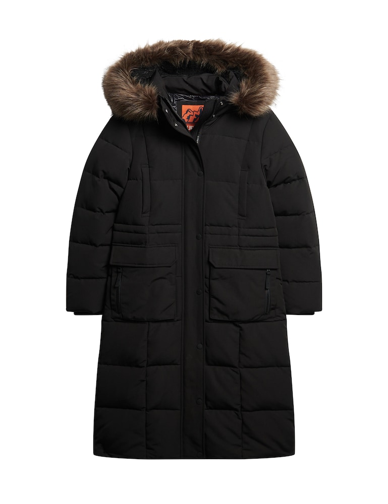 Superdry Wintermantel 'Everest' Damen Größe M schwarz