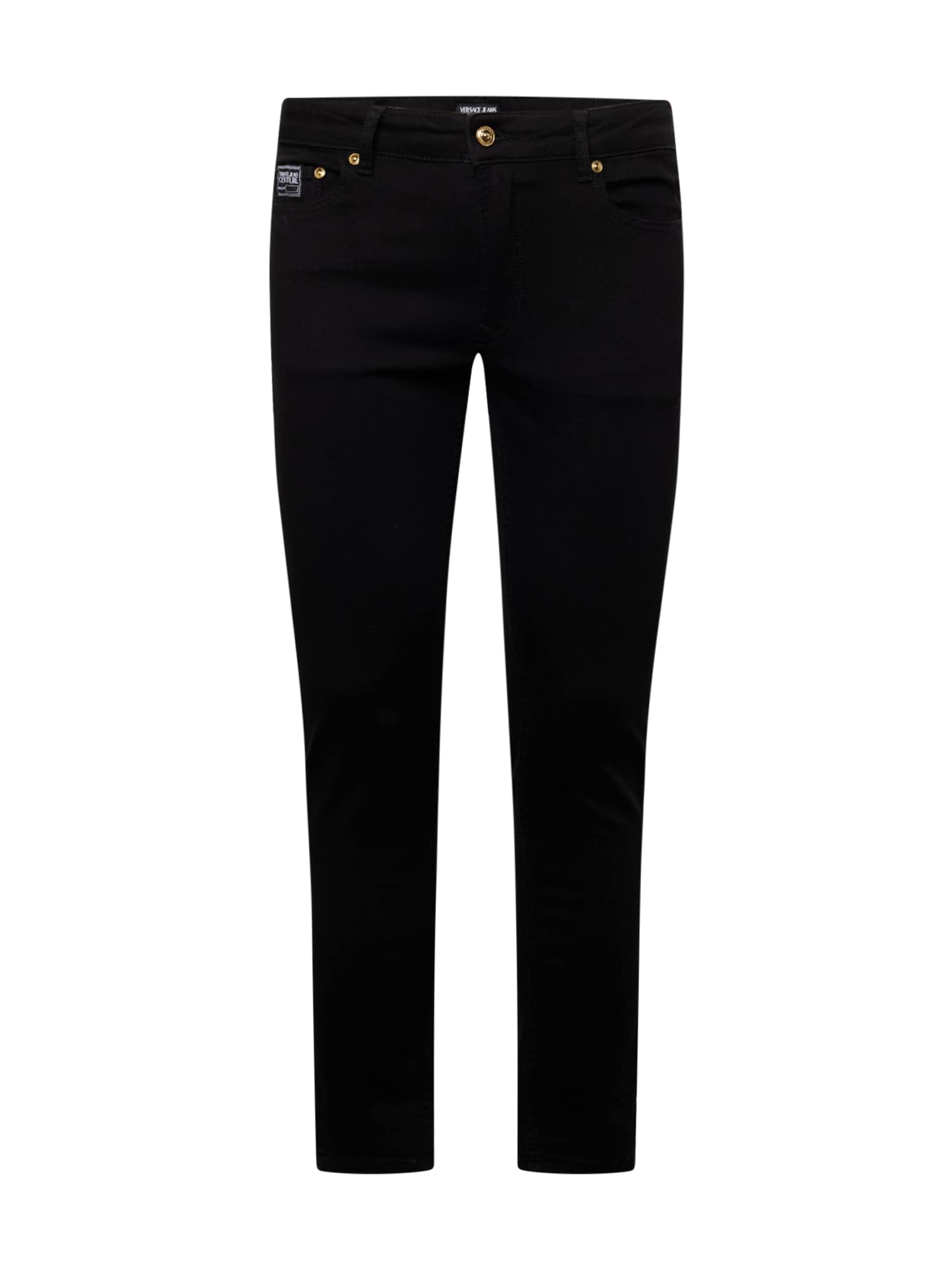 Versace Jeans Couture Džinsai juodo džinso spalva
