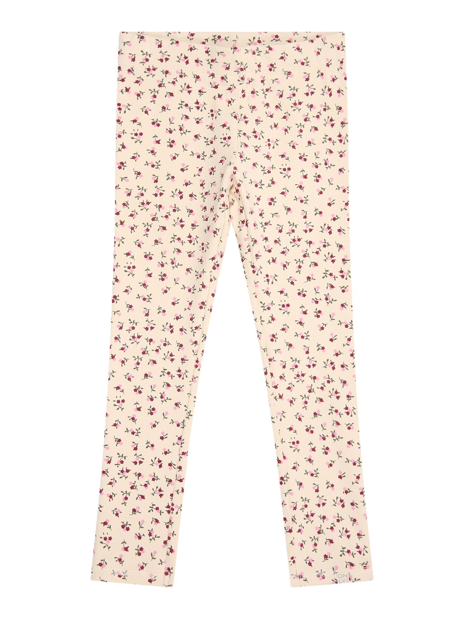 Only Mini Leggings 'KMGTrinny'  sötétzöld / rózsaszín / borvörös akciós termékkép 1