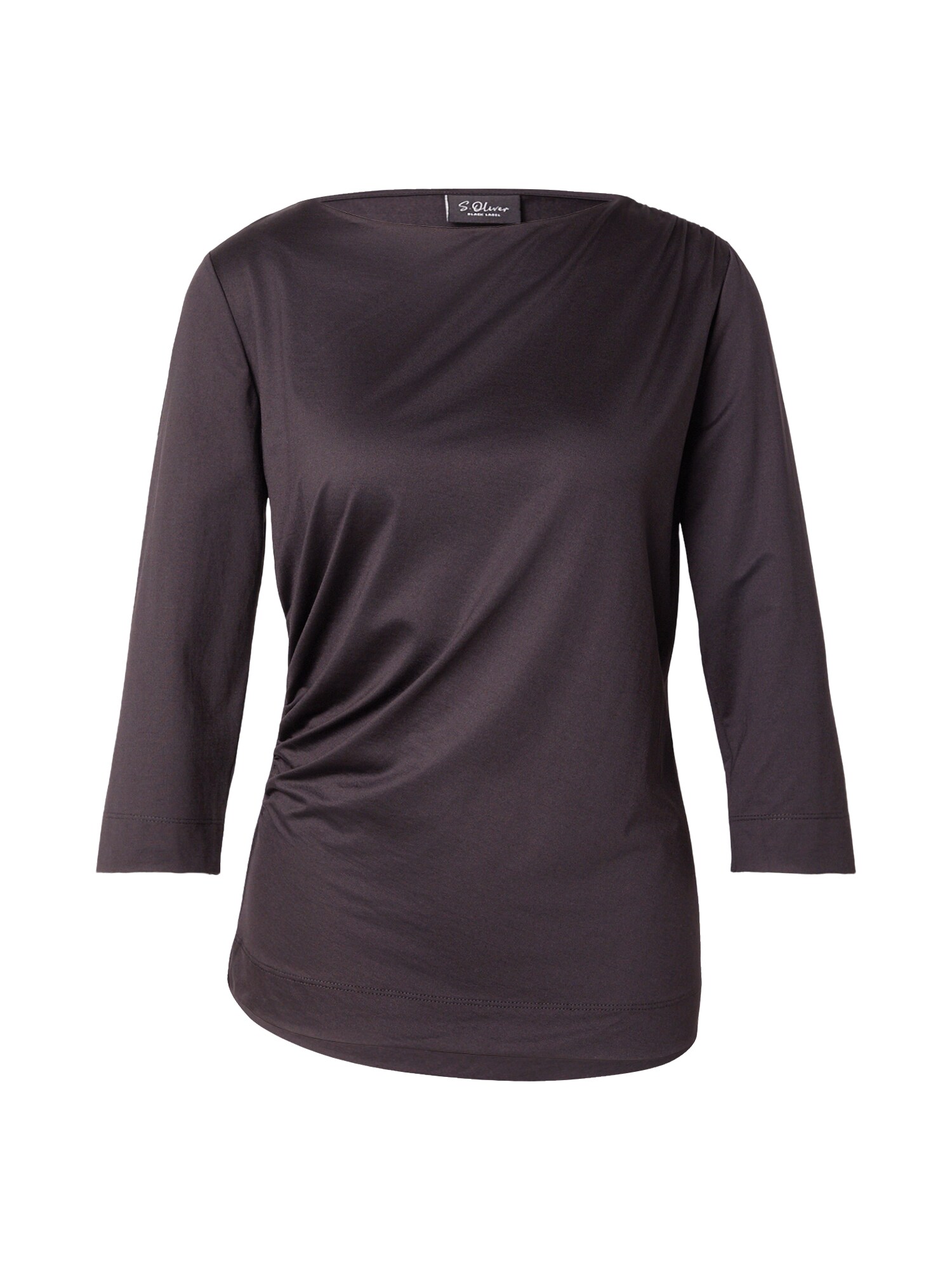 s.Oliver BLACK LABEL Tricou negru