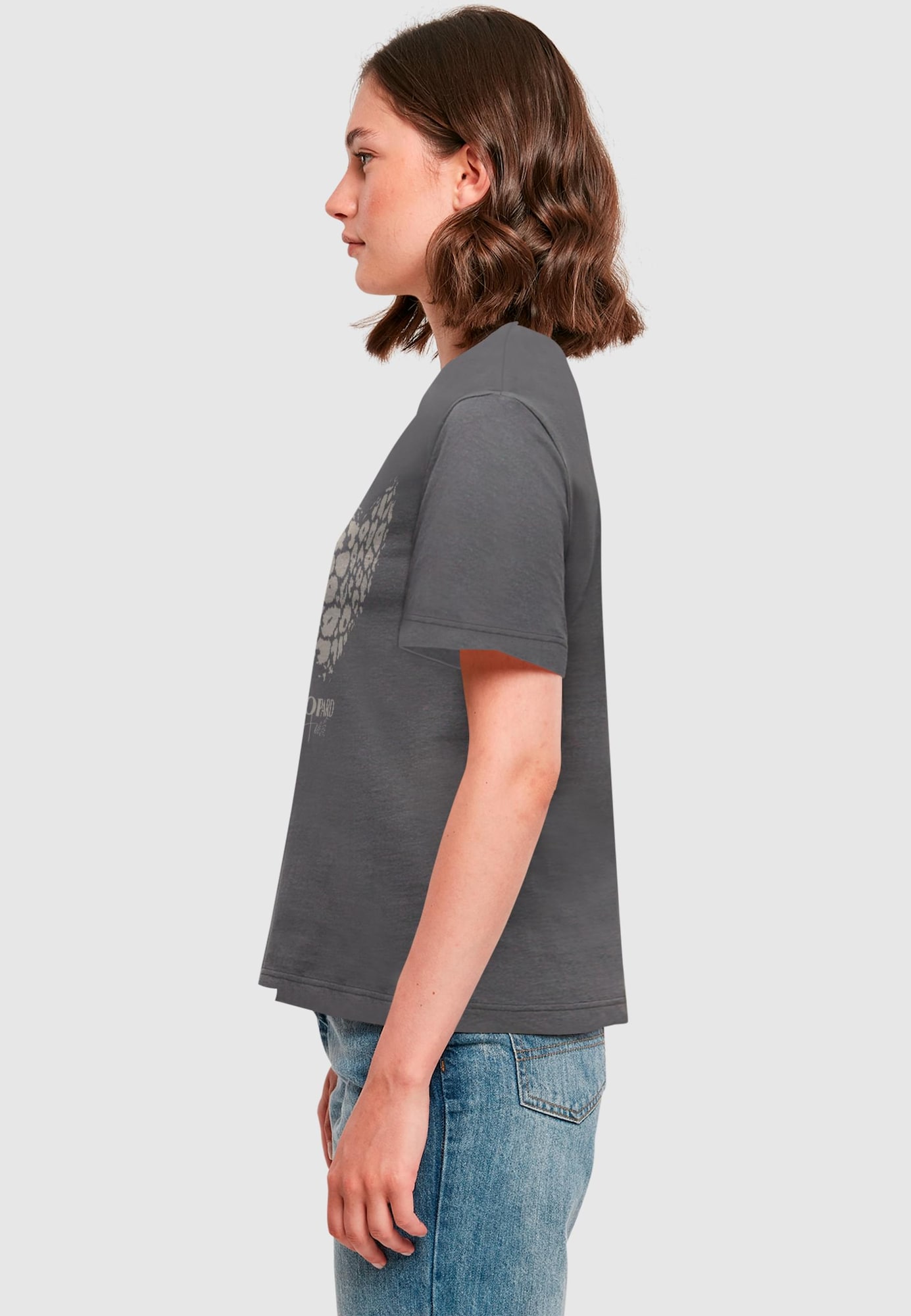 Thumbnail - Merchcode Shirt Leopard Heart