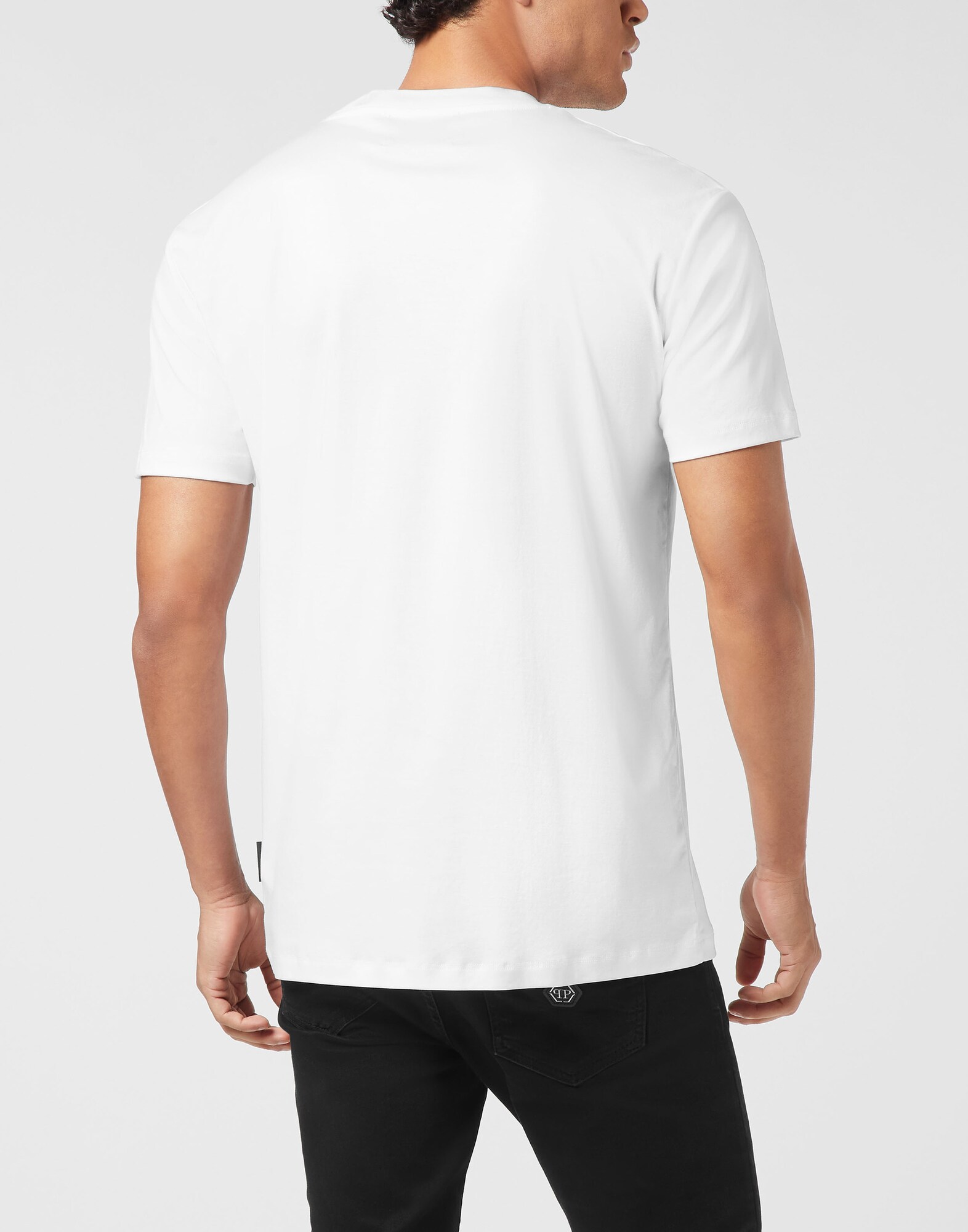 Philipp Plein Camiseta negro / blanco – imagen 3