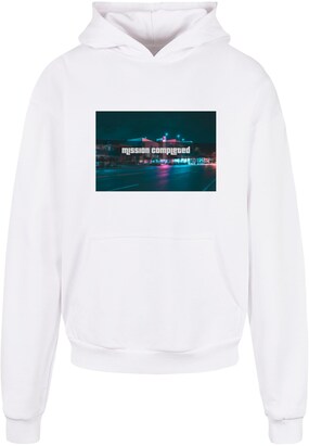 Merchcode Sweatshirt ‘Grand- Mission Completed’ Nachtblauw / Pink / Zwart / Wit