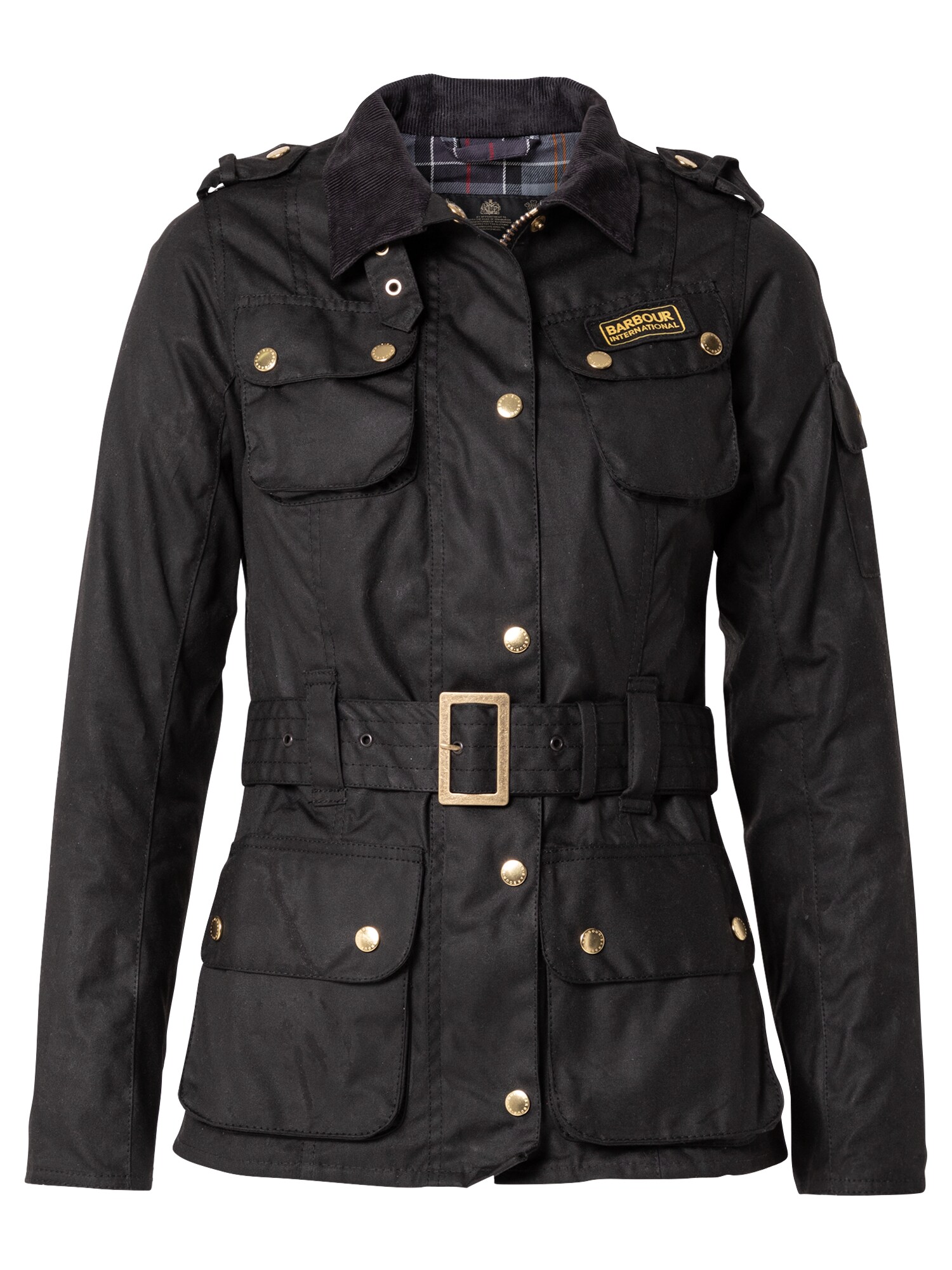 Barbour International Casaco meia-estação  preto