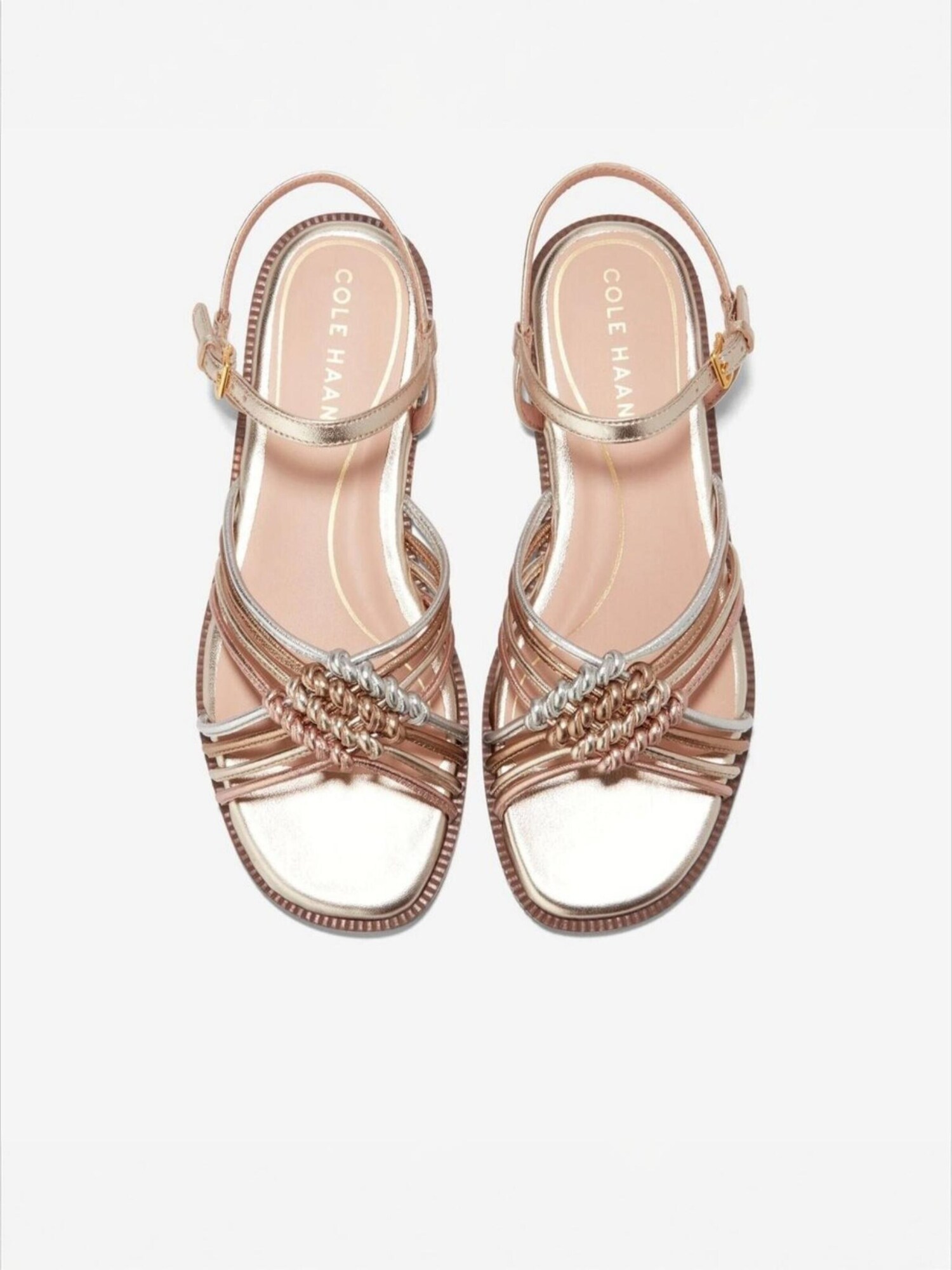 Cole Haan Sandalias con hebilla 'JITNEY'  oro – imagen 4