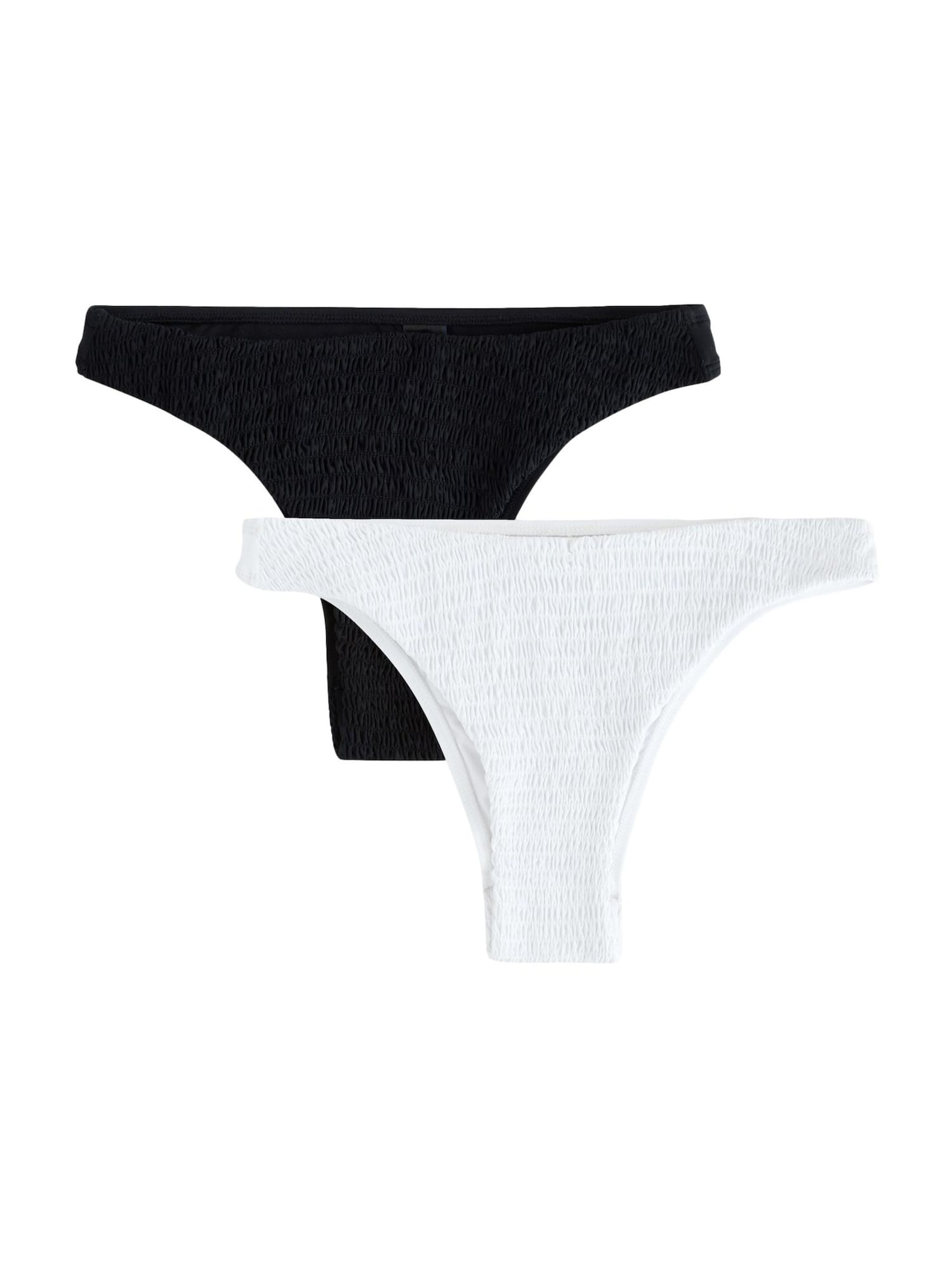 Next Slip costum de baie  negru / alb