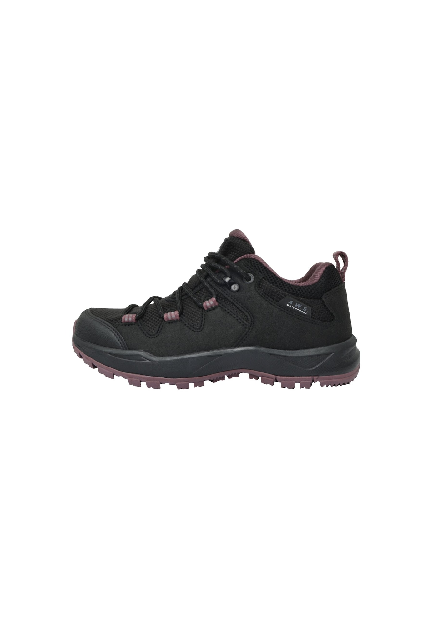 ICEPEAK Pantofi AHOLA mov mură / negru