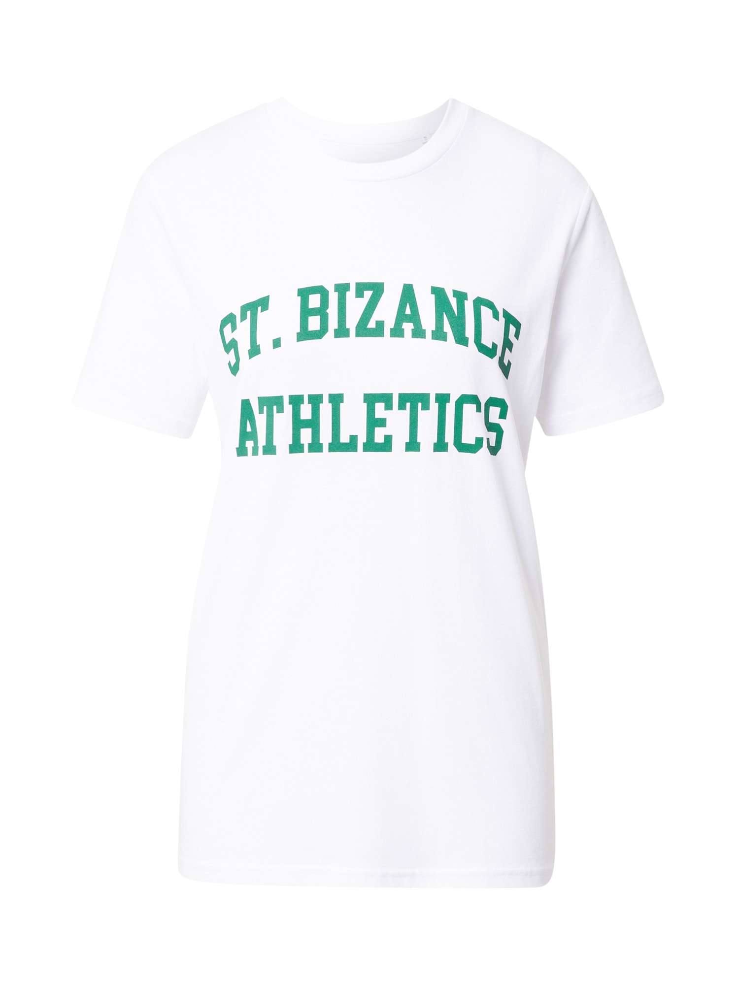 Bizance Paris Marškinėliai 'GUSTIN' žalia / balta