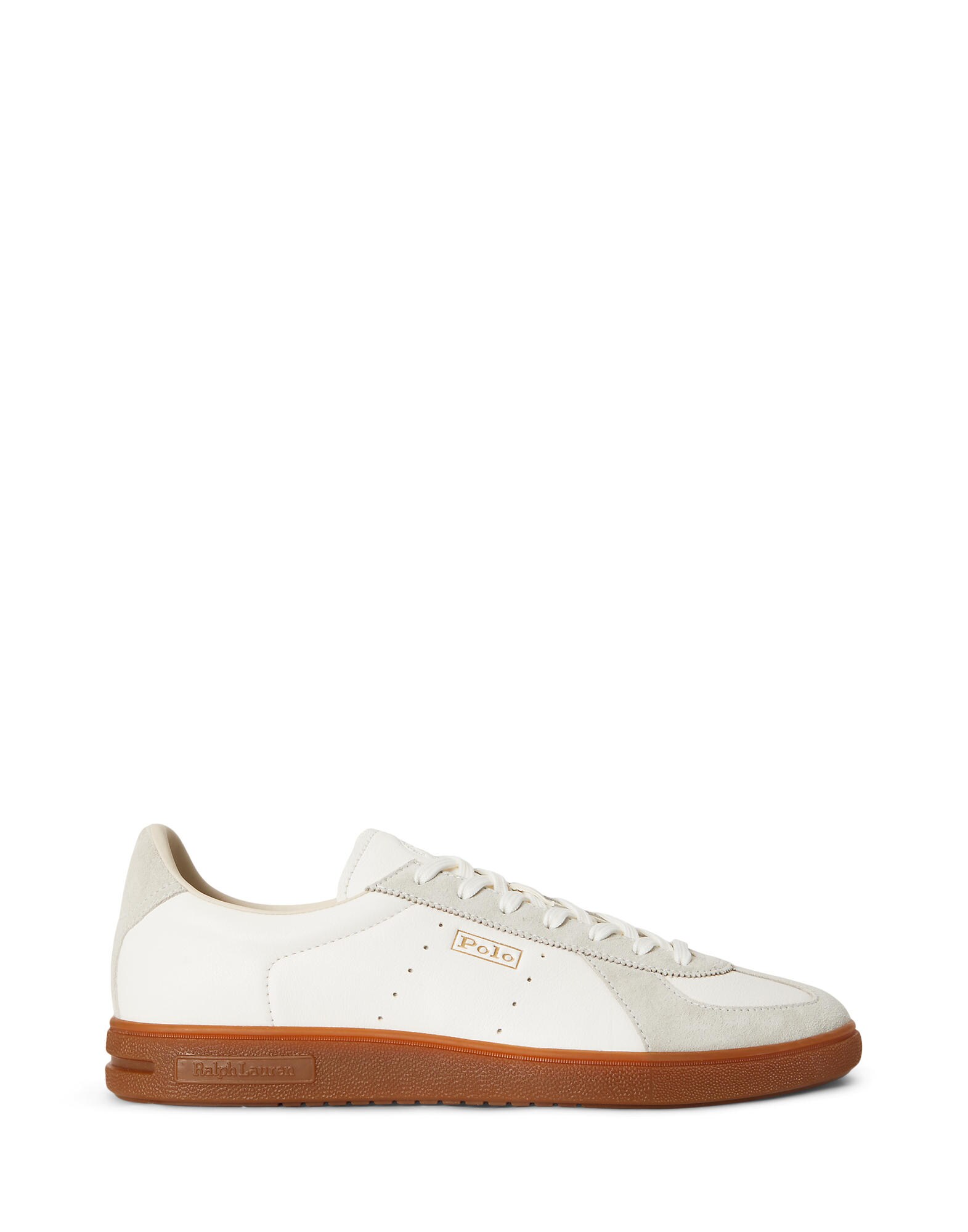 Polo Ralph Lauren Zapatillas deportivas bajas 'BEFOR MILT'  gris claro / blanco – imagen 4