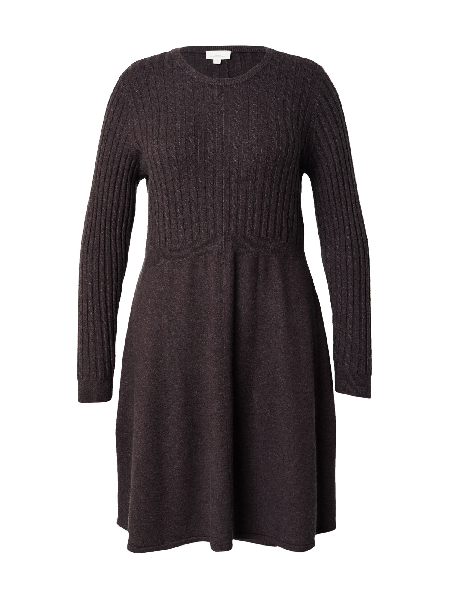 ONLY Carmakoma Rochie tricotat CARFIA  pământiu