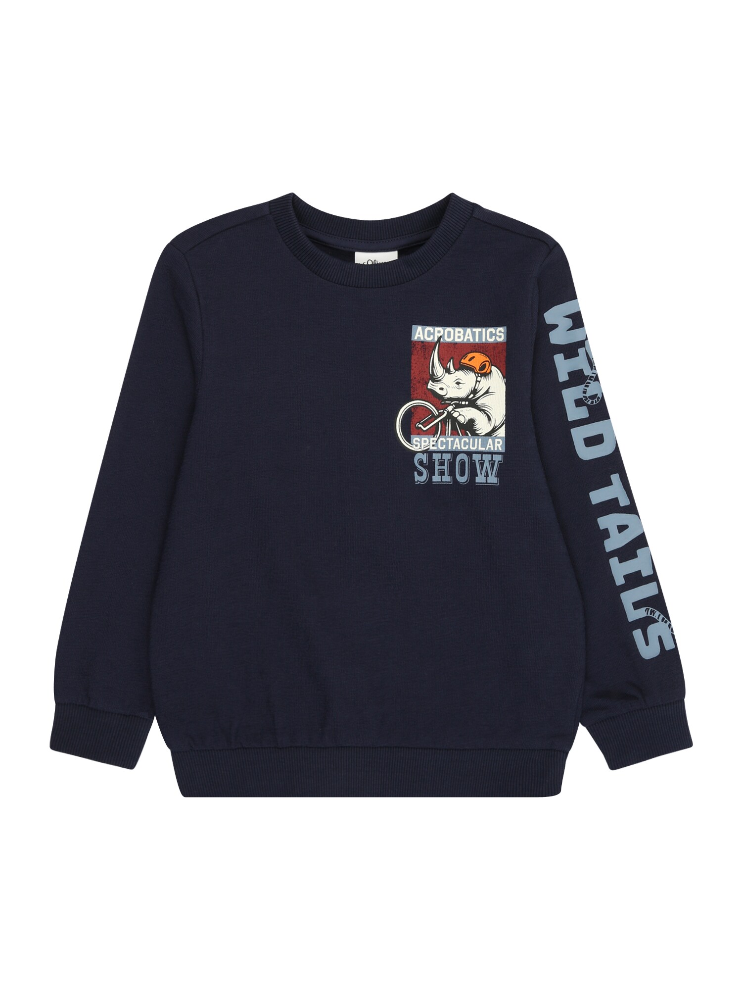 S.Oliver Sweatshirt Gemengde Kleuren / Zwart