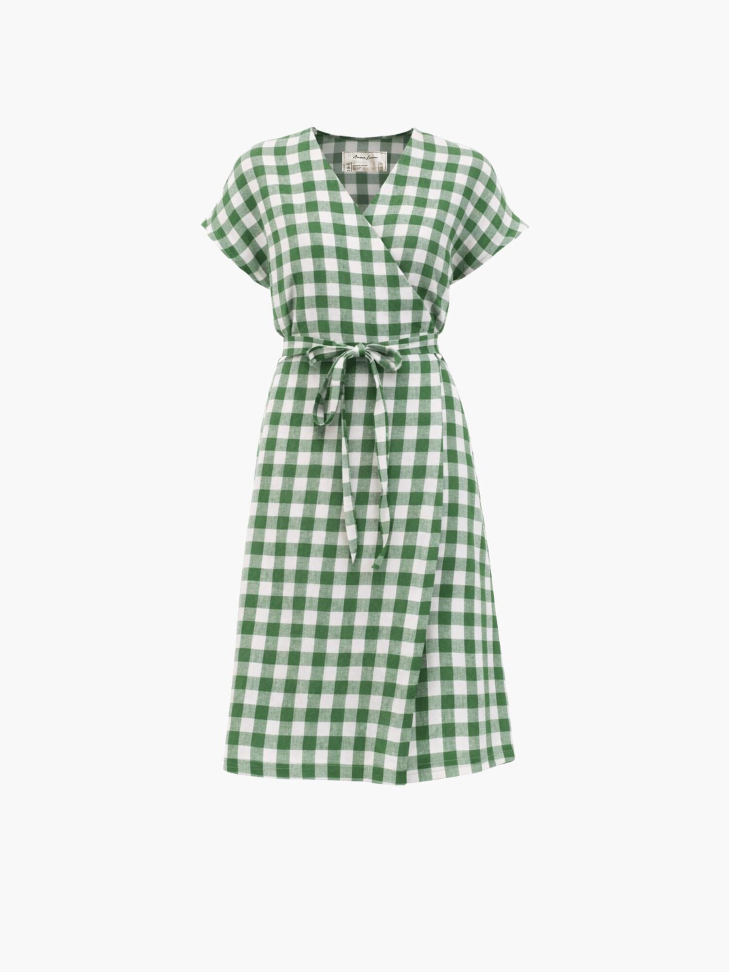 AmourLinen Abito 'Olivia'  verde