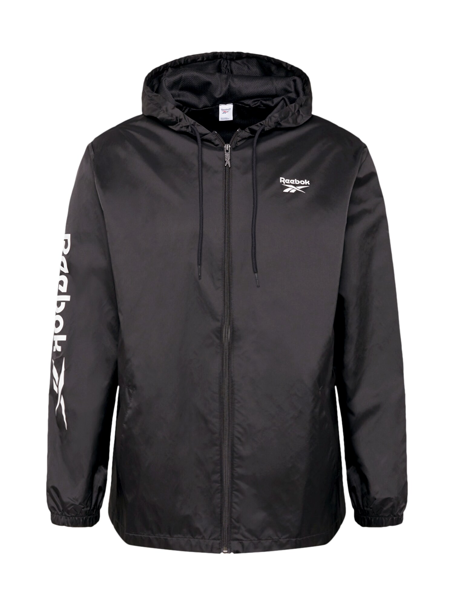 Reebok Classic Demisezoninė striukė  juoda / balta