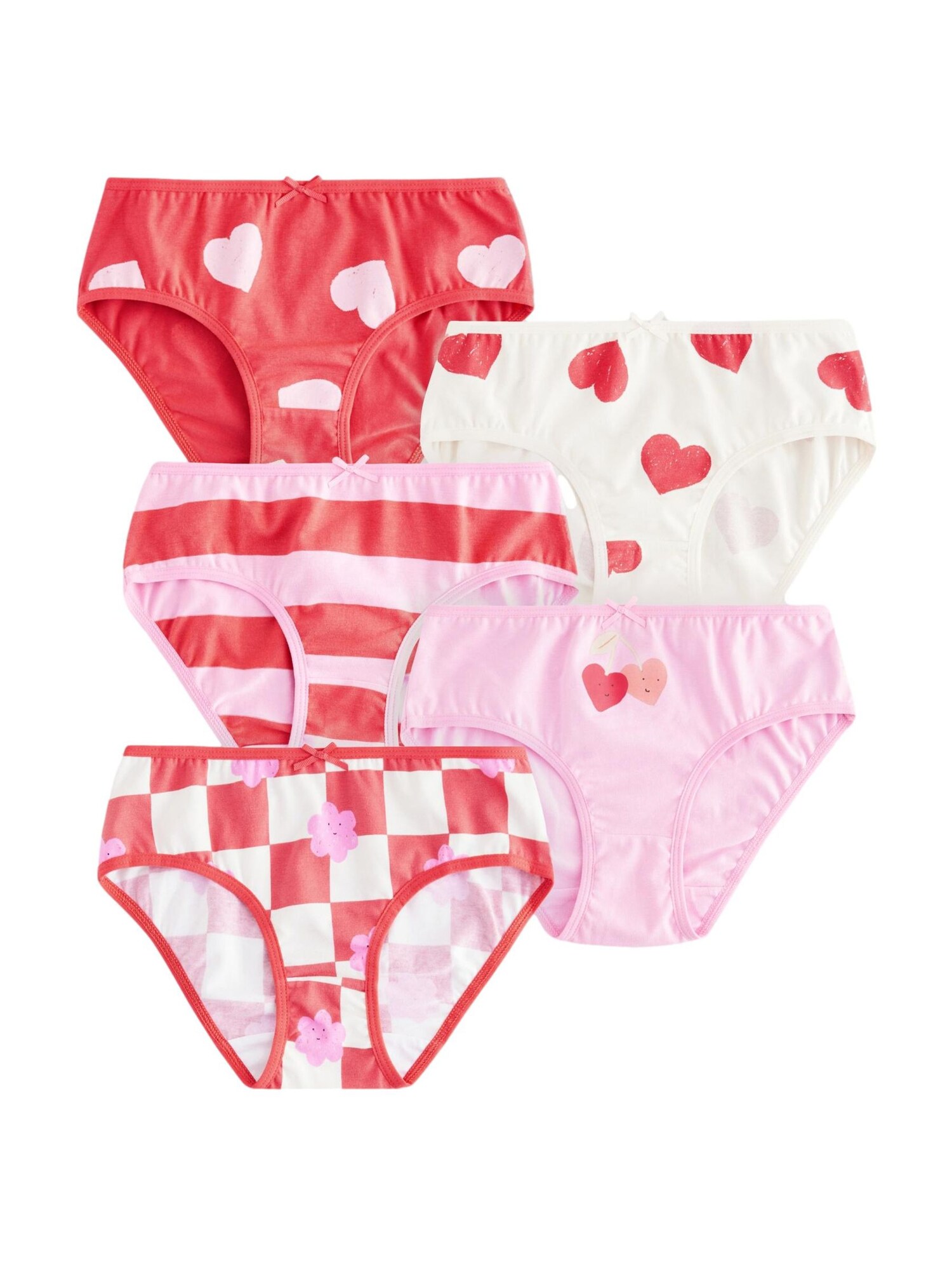 Next Chiloţi  roz / roșu / alb