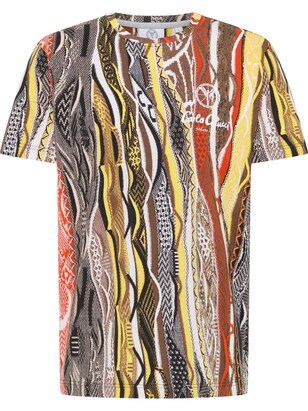 carlo colucci Shirt Geel / Gemengde kleuren