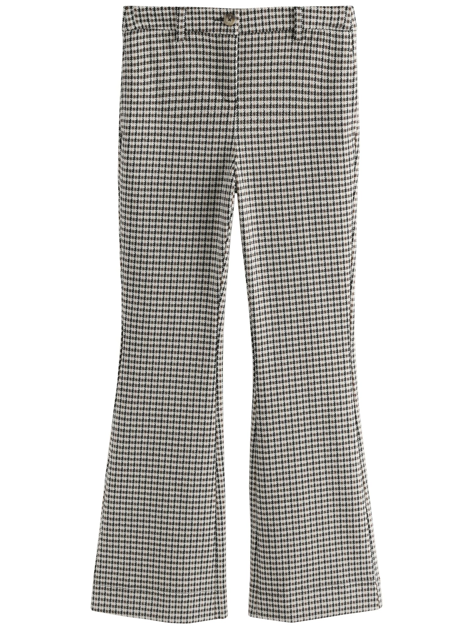 Next Pantaloni  maro / negru / alb