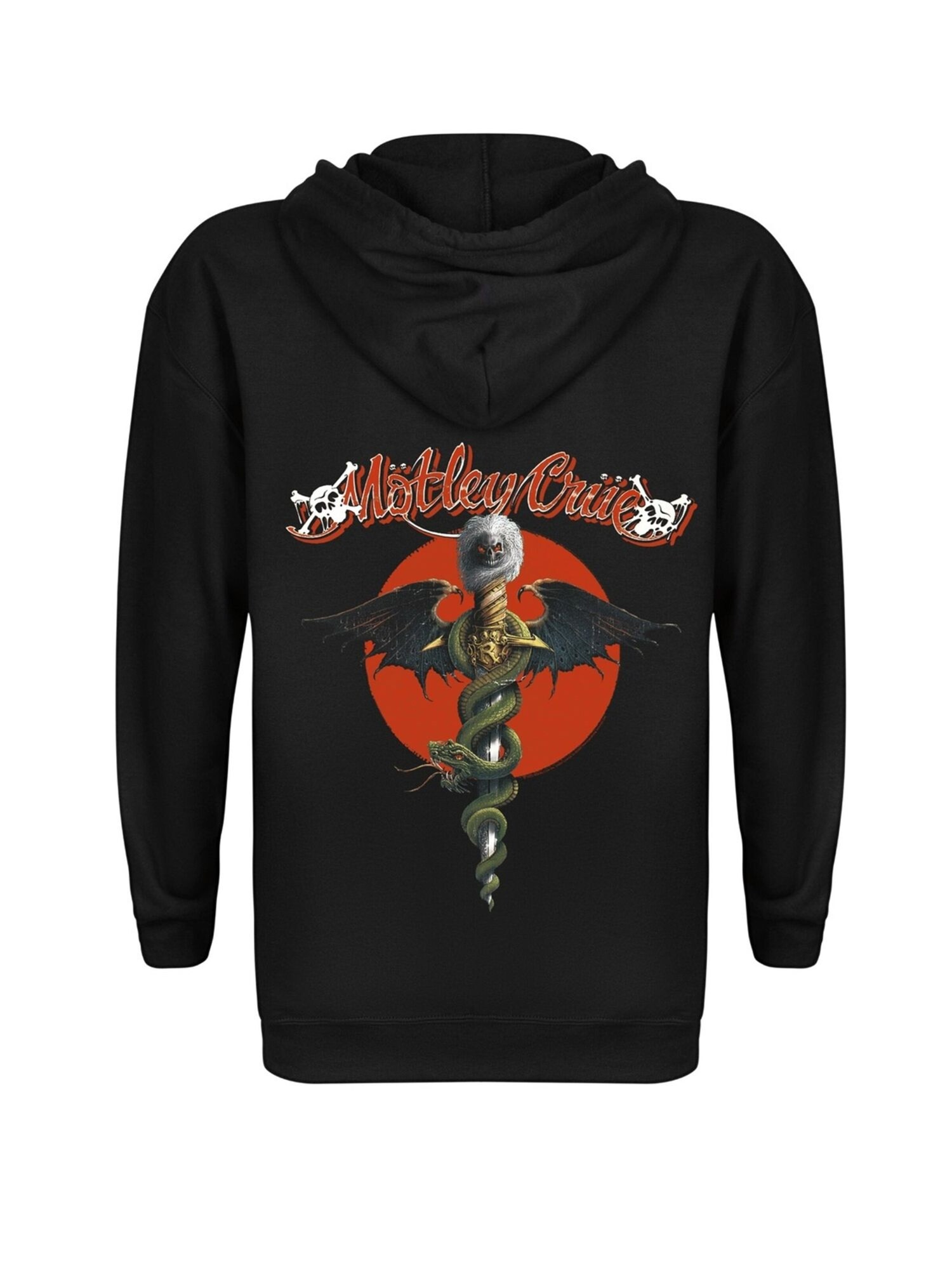 Rockshirts Sudadera 'Mötley Crue Dr.Feelgood Zip-up Kapuzenpullover' negro – imagen 2
