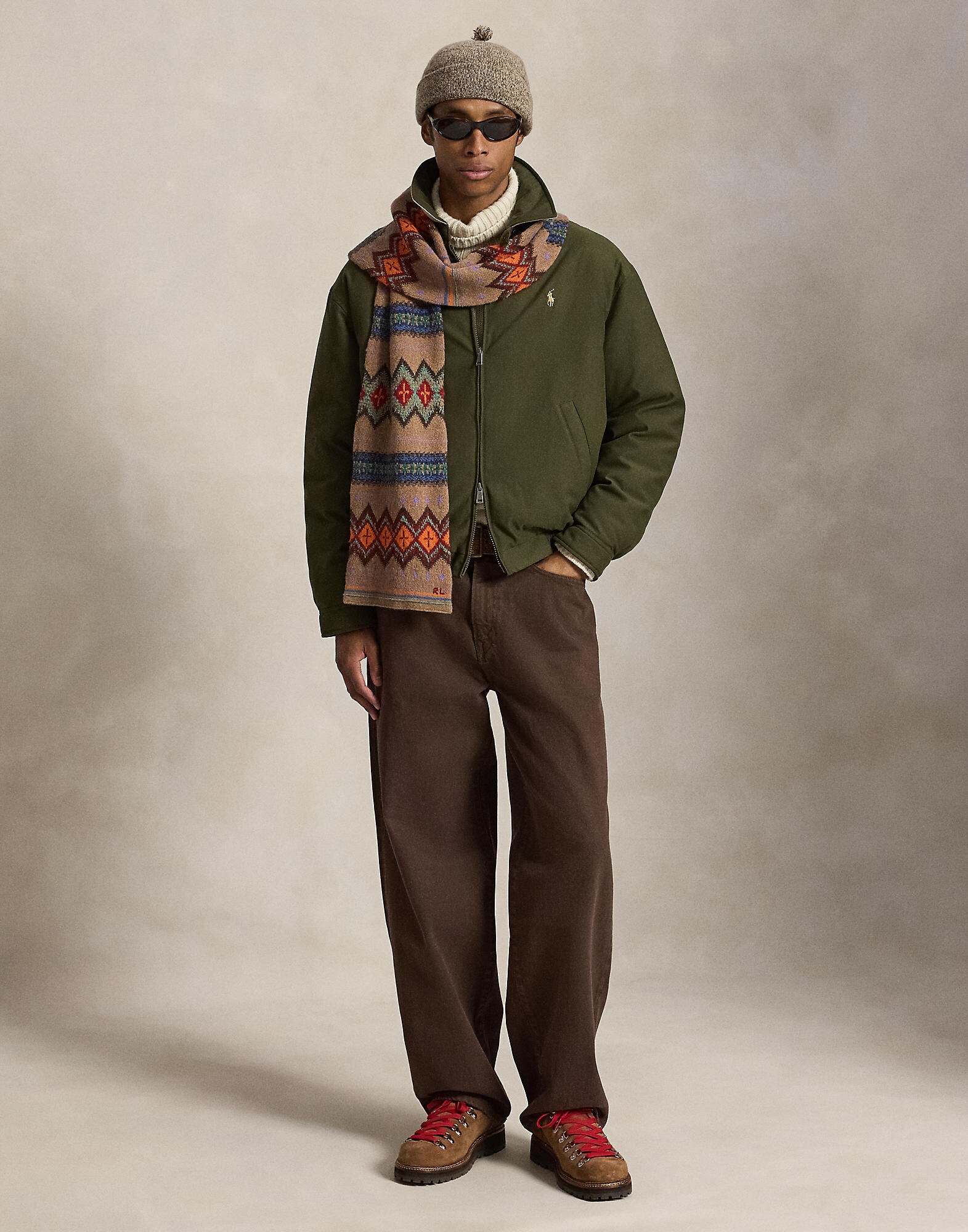 Polo Ralph Lauren Chaqueta de entretiempo oliva – imagen 4