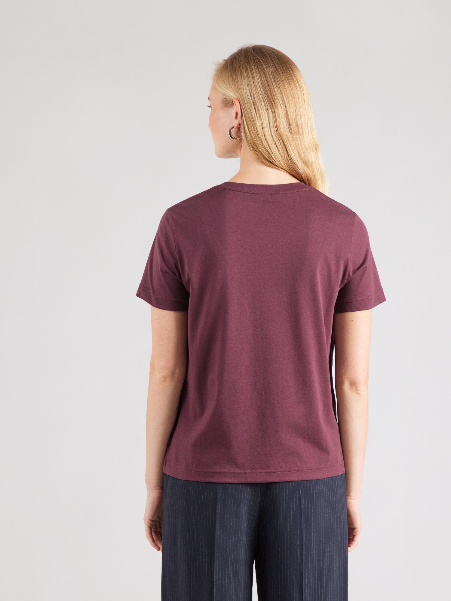 GANT Camiseta  rojo vino – imagen 7