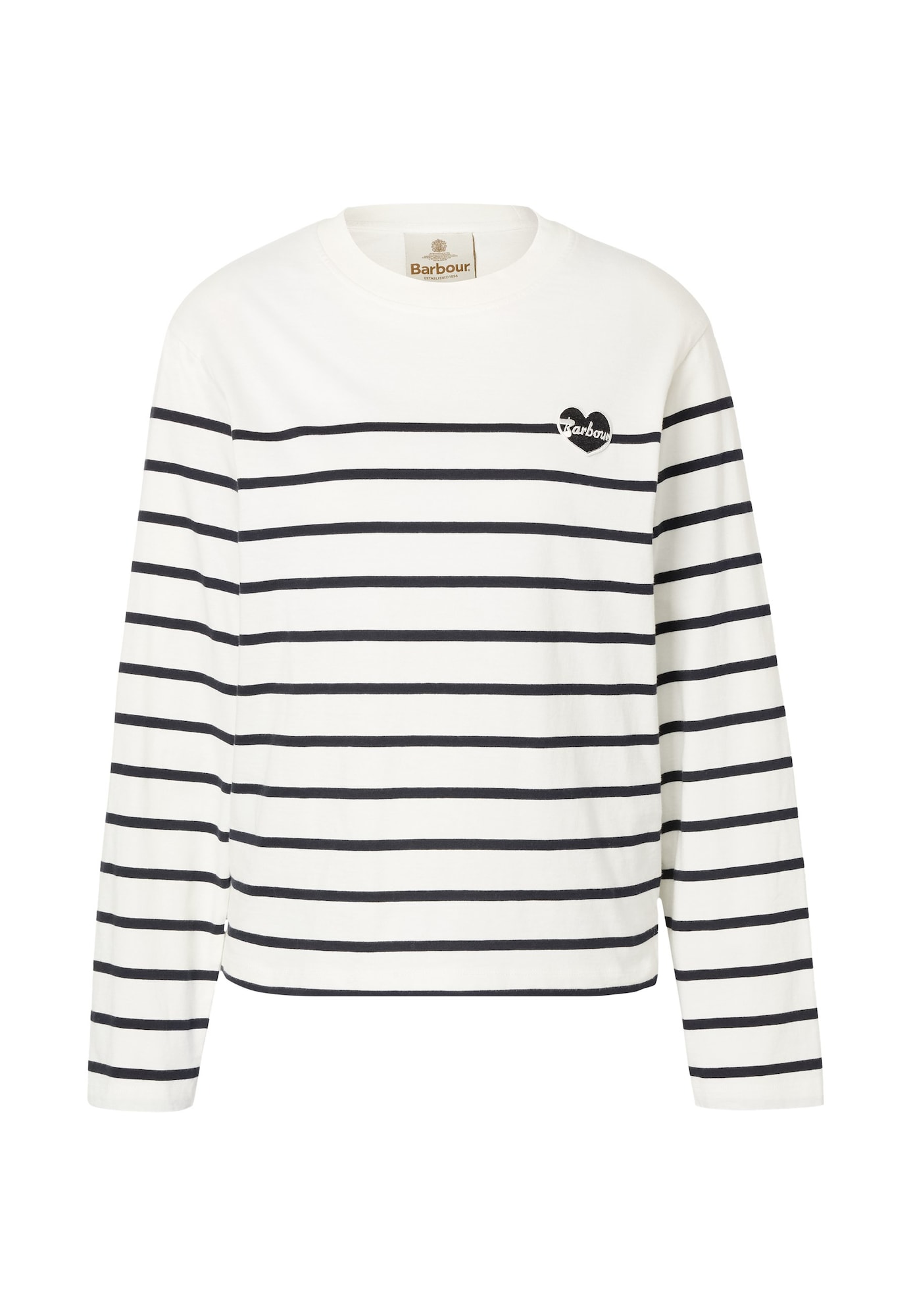 Barbour Camiseta 'Harling' navy / offwhite – imagen 1