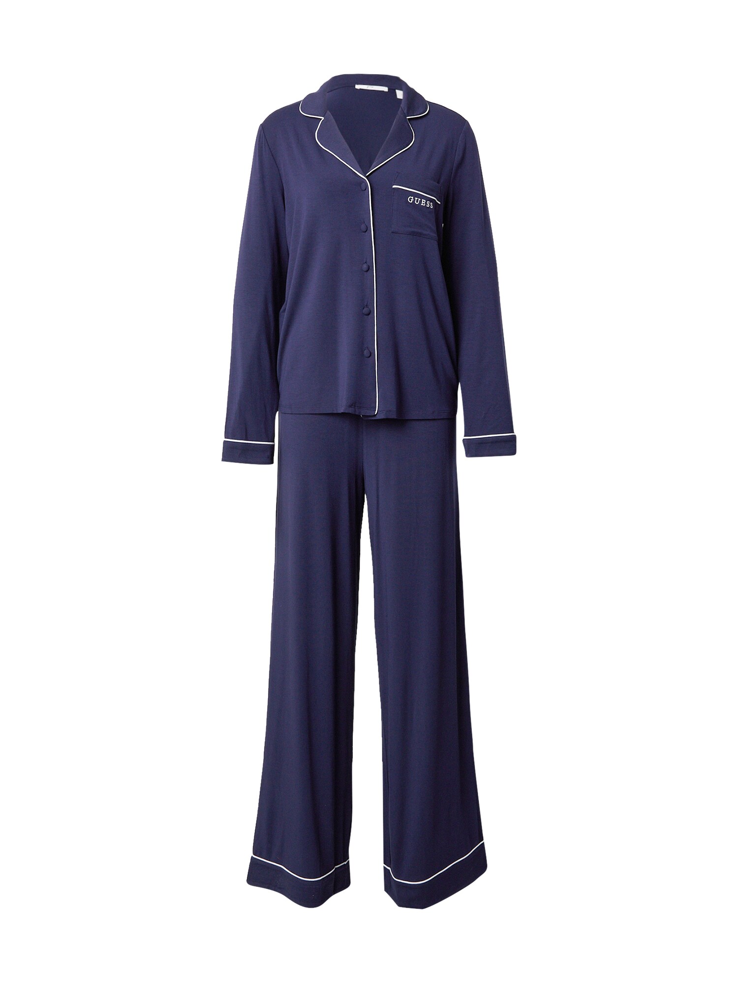 GUESS Pijama CARLYN  albastru noapte