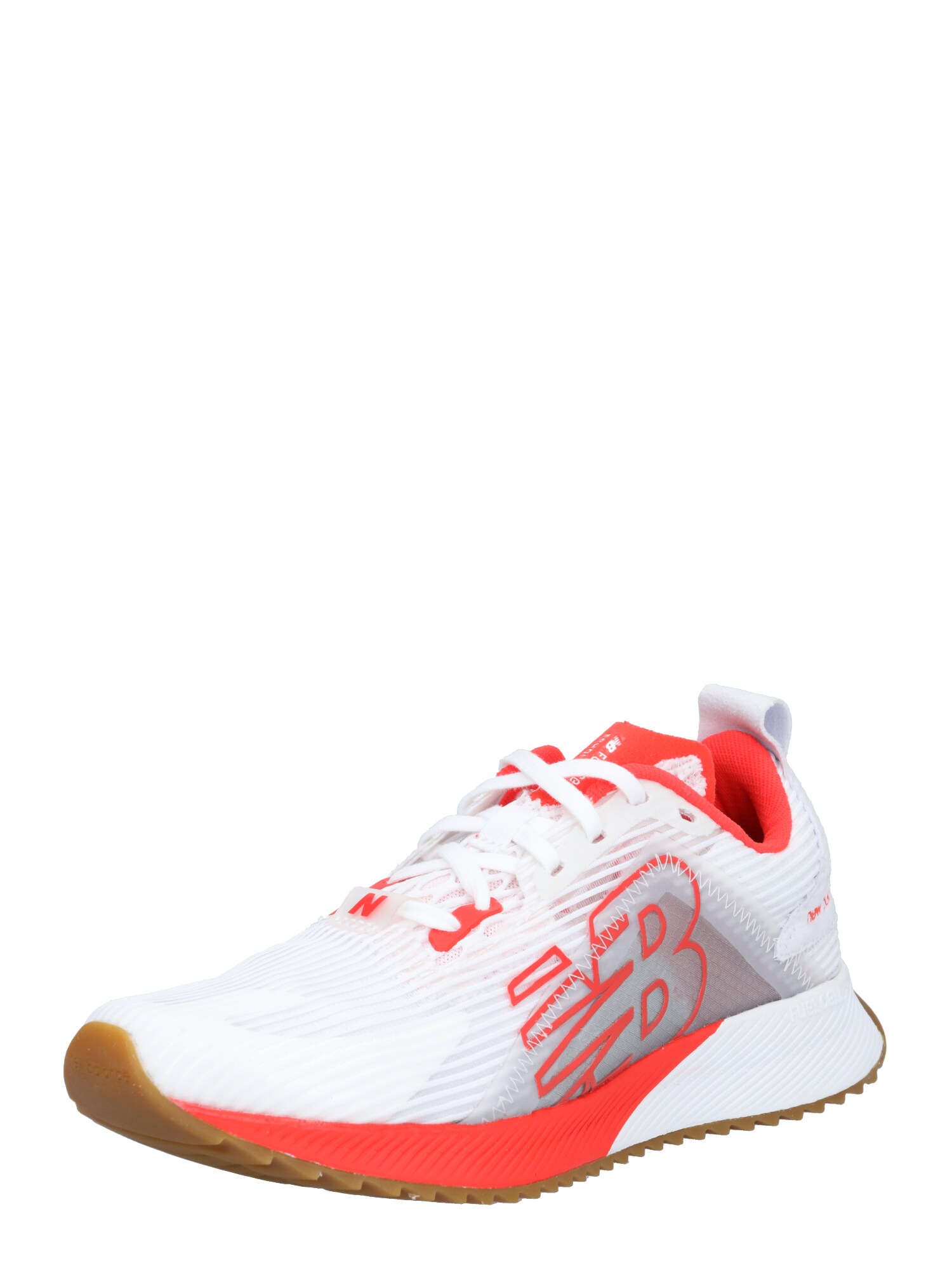 new balance Bėgimo batai  balta / šviesiai raudona