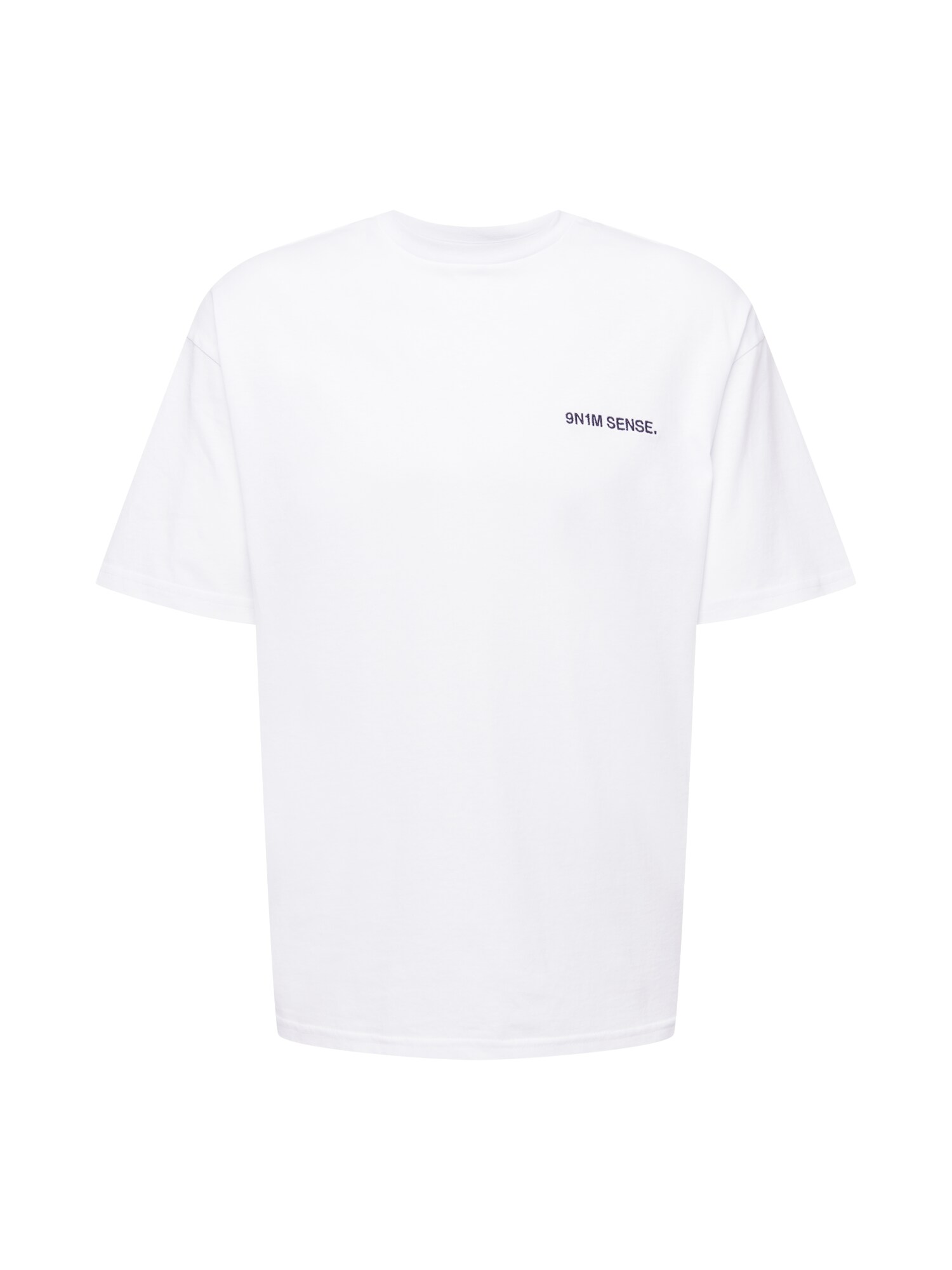 9N1M SENSE Marškinėliai balta / juoda
