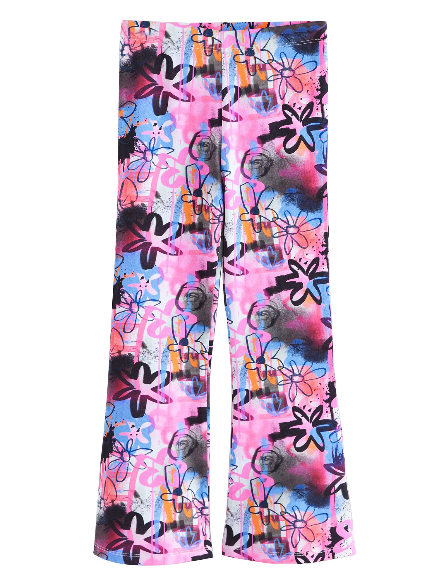 Next Pantaloni  azur / roz / negru / alb