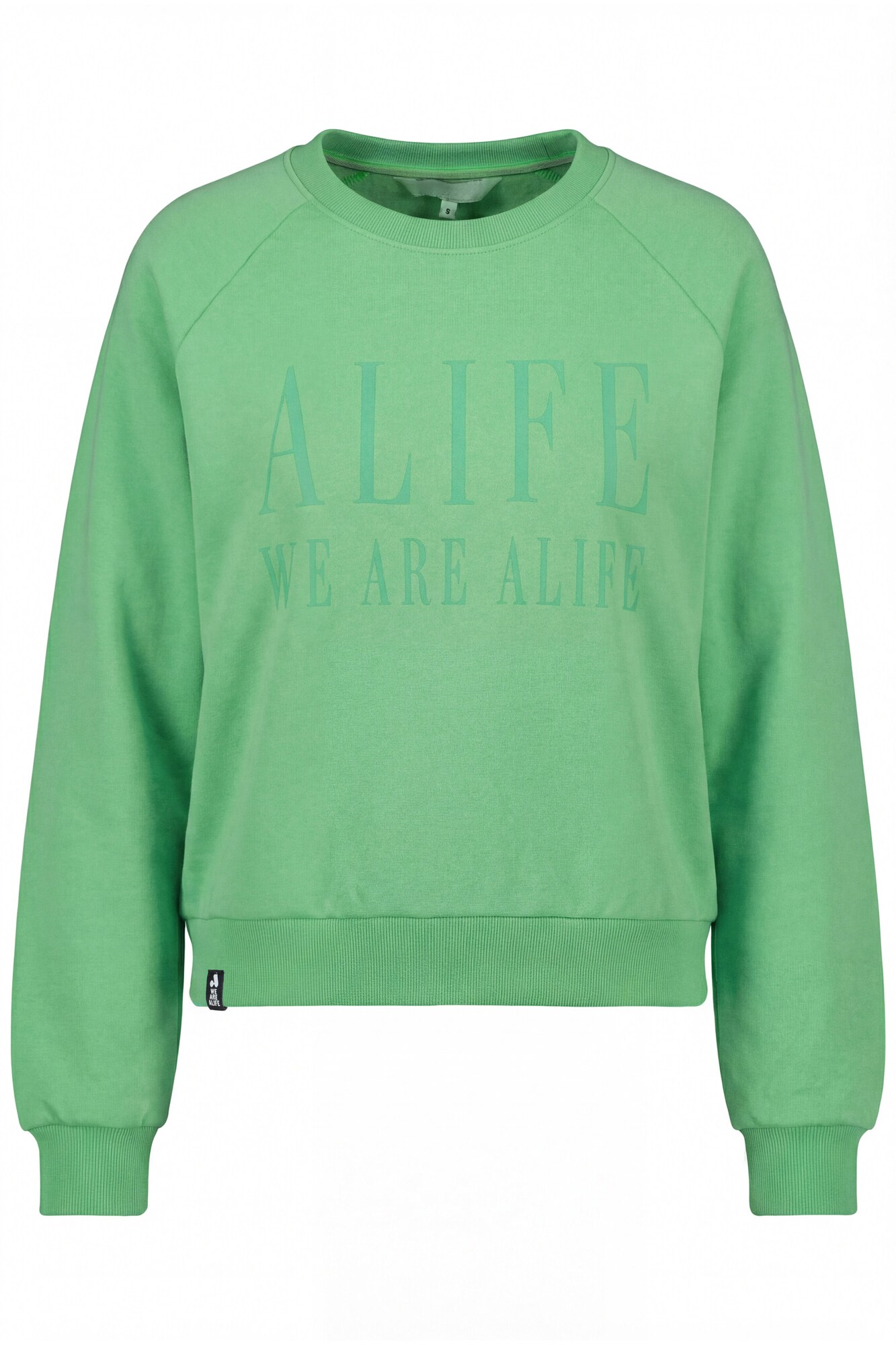 alife & kickin Bluză de molton 'ThyraAK P'  verde jad / verde iarbă
