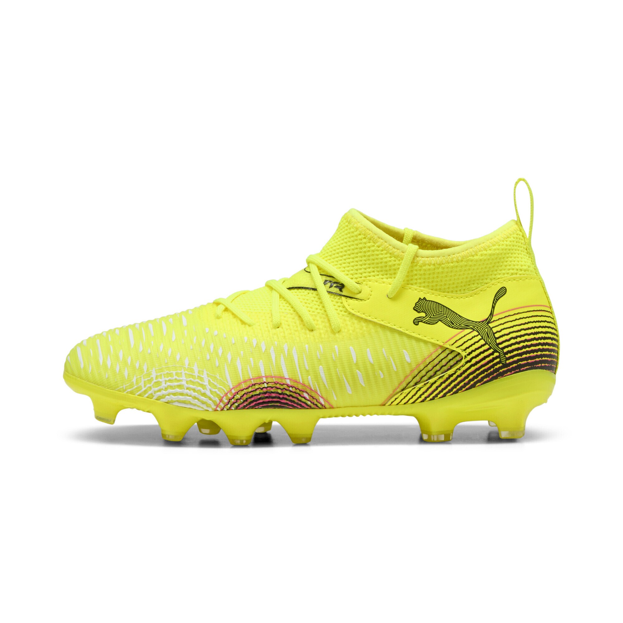 PUMA Sportcipő 'Future 8 Match'  sárga / kárminvörös / fekete akciós termékkép 1