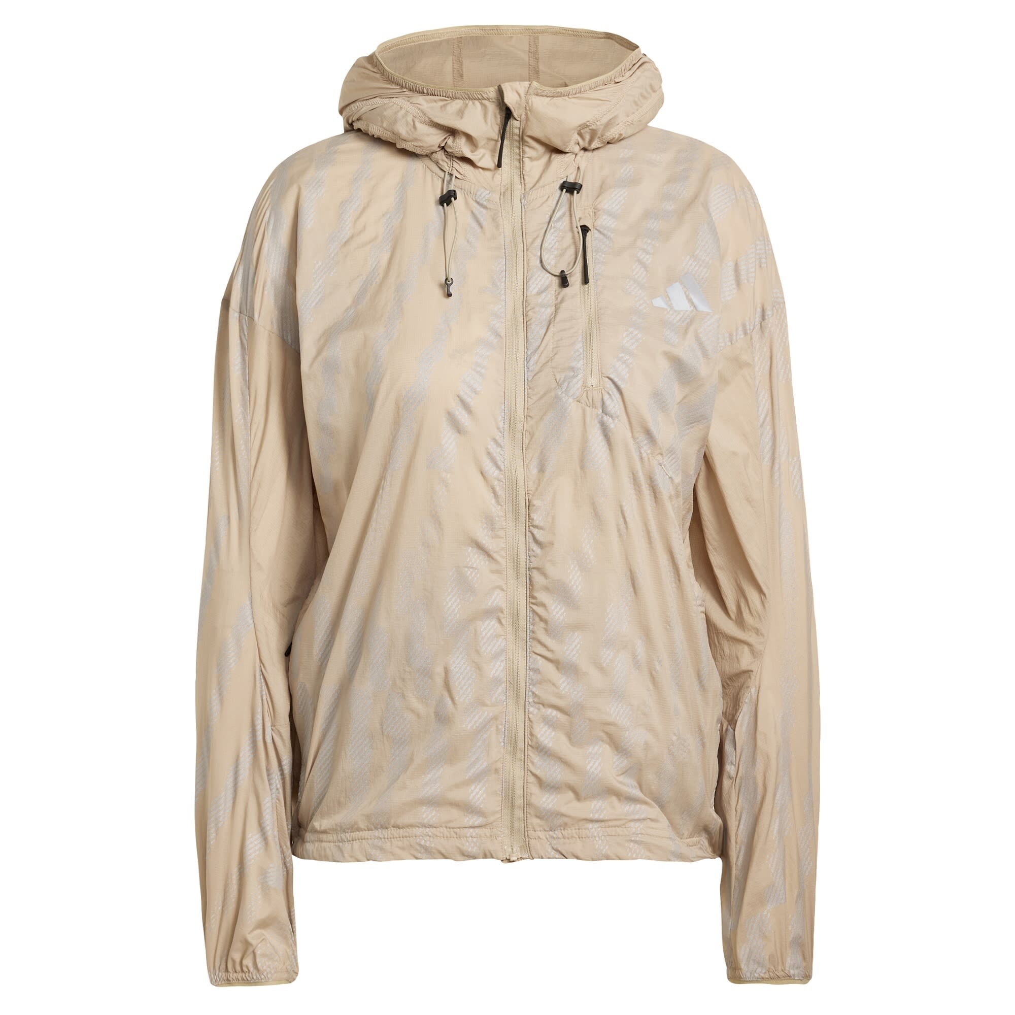 ADIDAS PERFORMANCE Geacă sport Adi365  maro cappuccino / gri argintiu