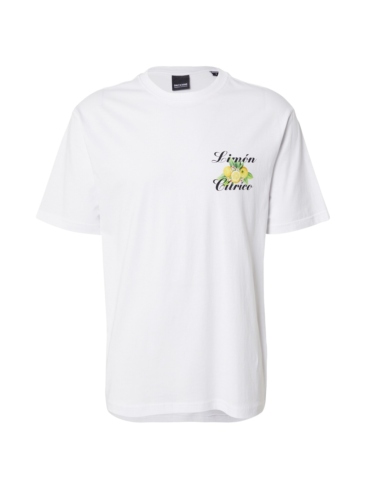 Only & Sons Tricou ONSKEANE  galben lămâie / oliv / negru / alb