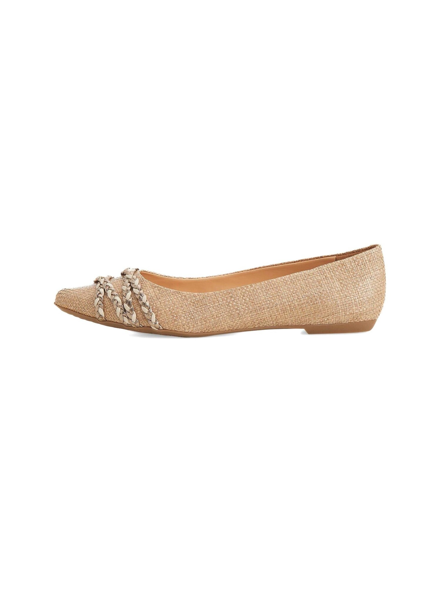 Mangara Atelier Bailarina 'Ballerines Mangara Guarandi en raphia avec détails tressés' beige