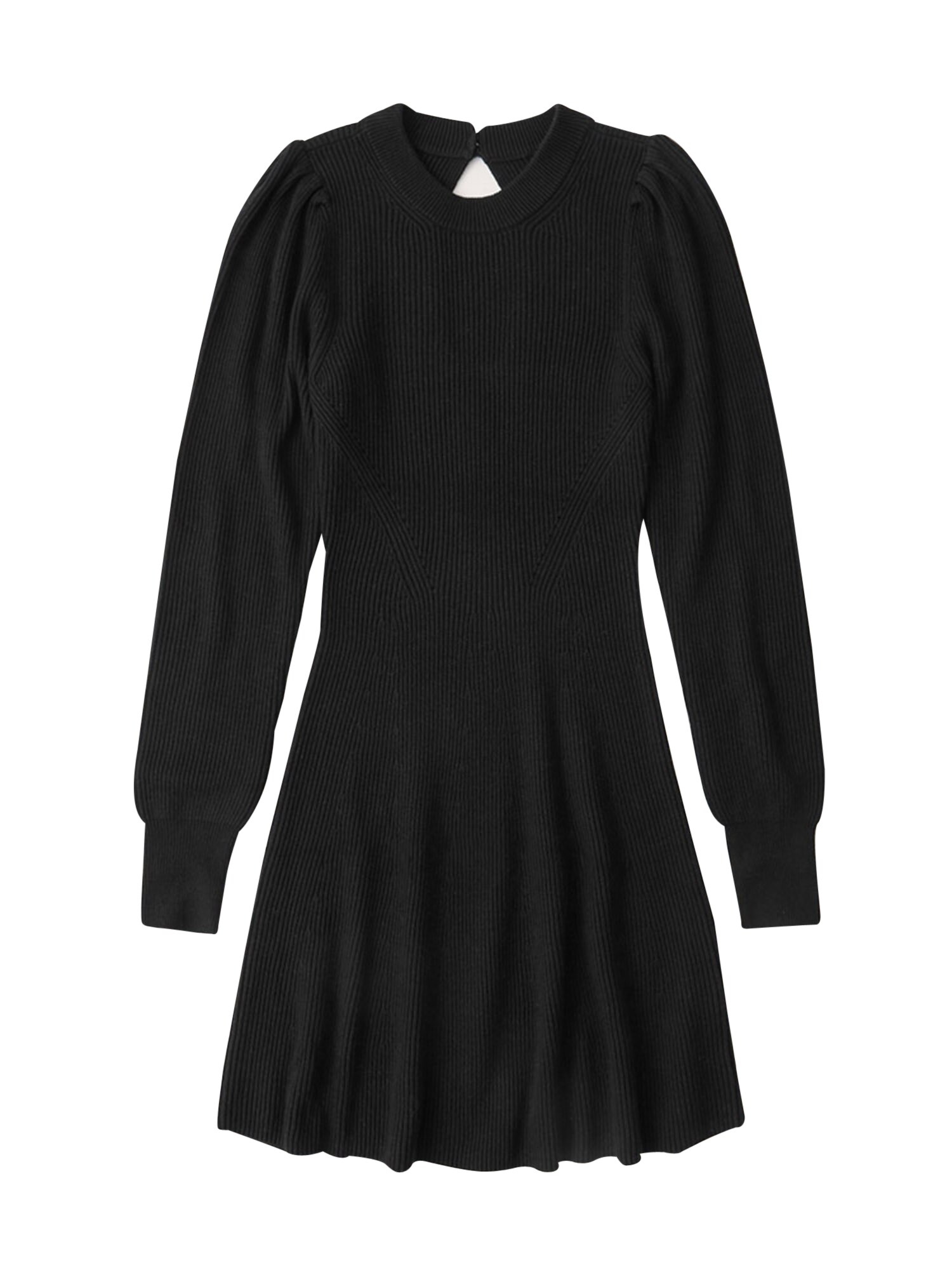 Abercrombie & Fitch Megzta suknelė  juoda